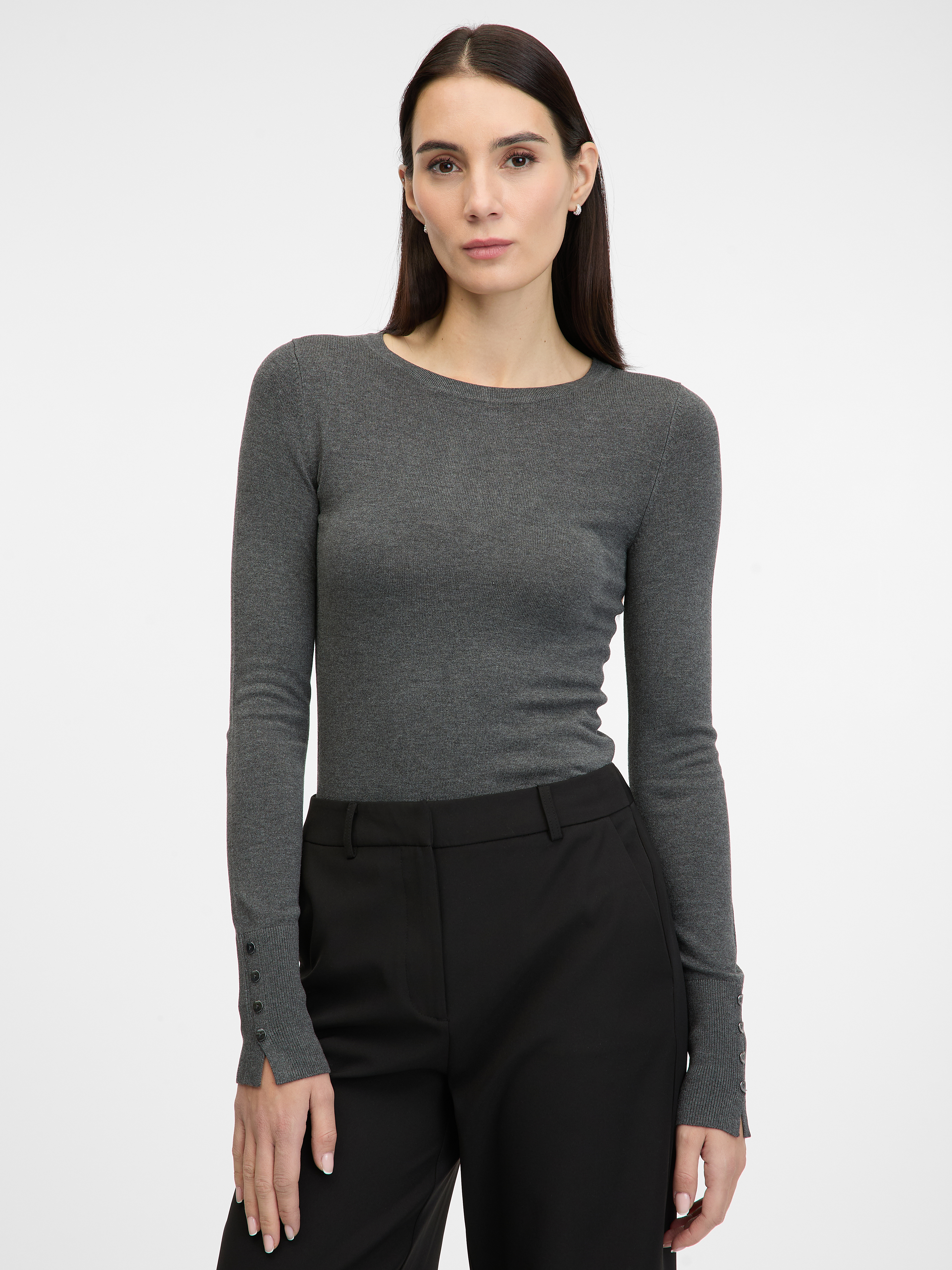 Grey women's sweater ORSAY - Women's