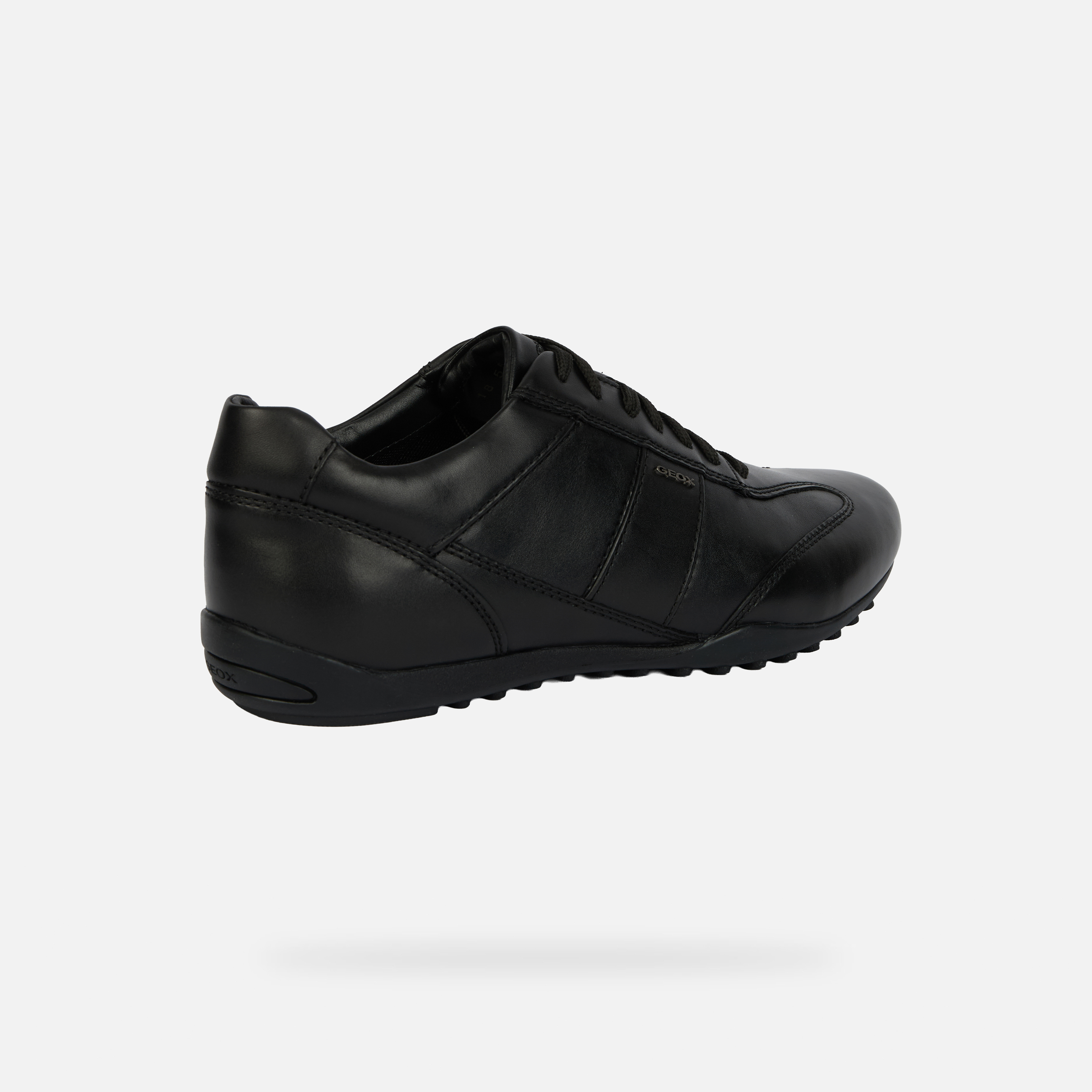 Black Men's Geox Wells Sneakers - Men's