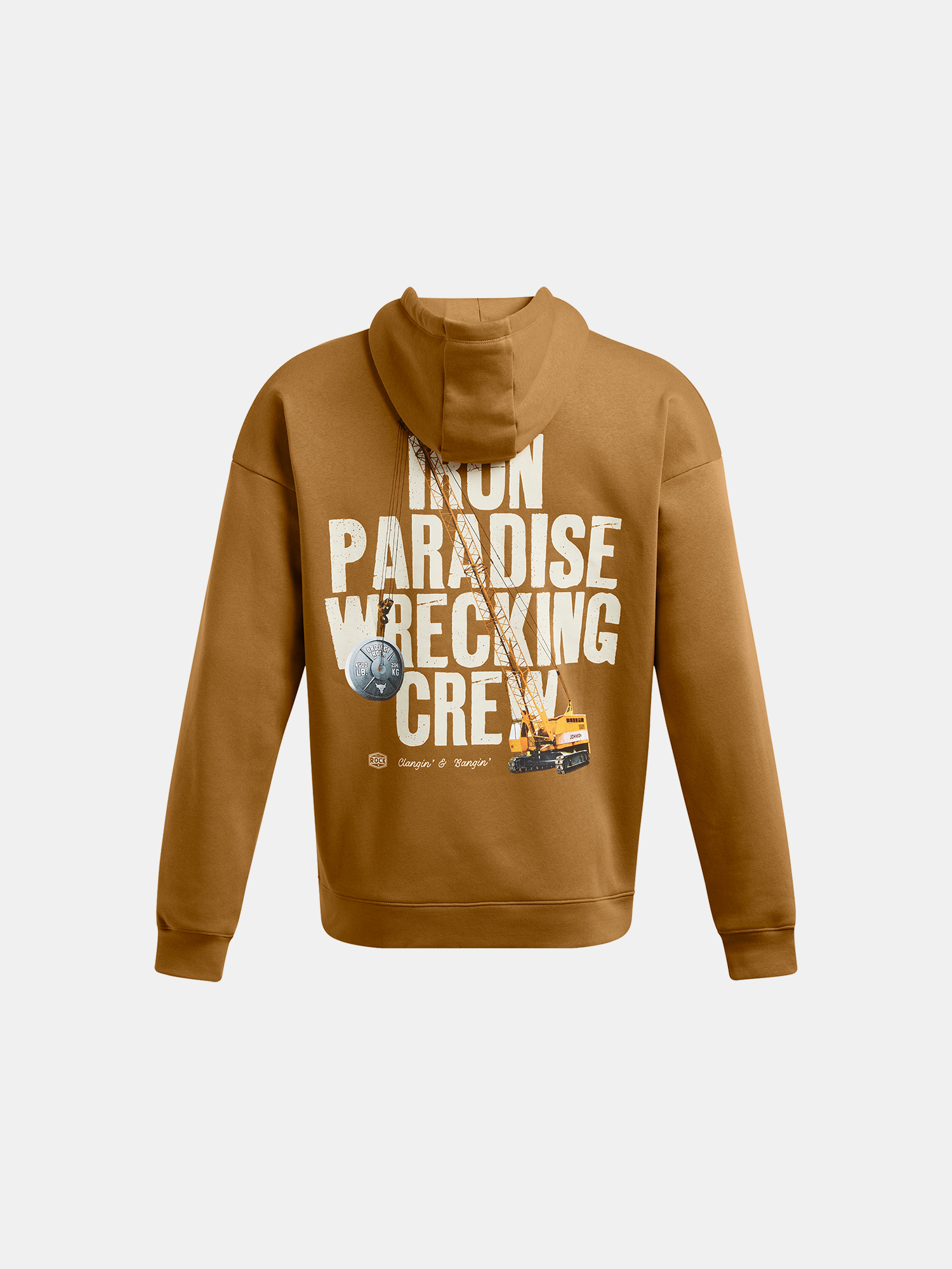 Under Armour Sweatshirt Pjt Rck Icon Flc Hdy-YLW - Men's