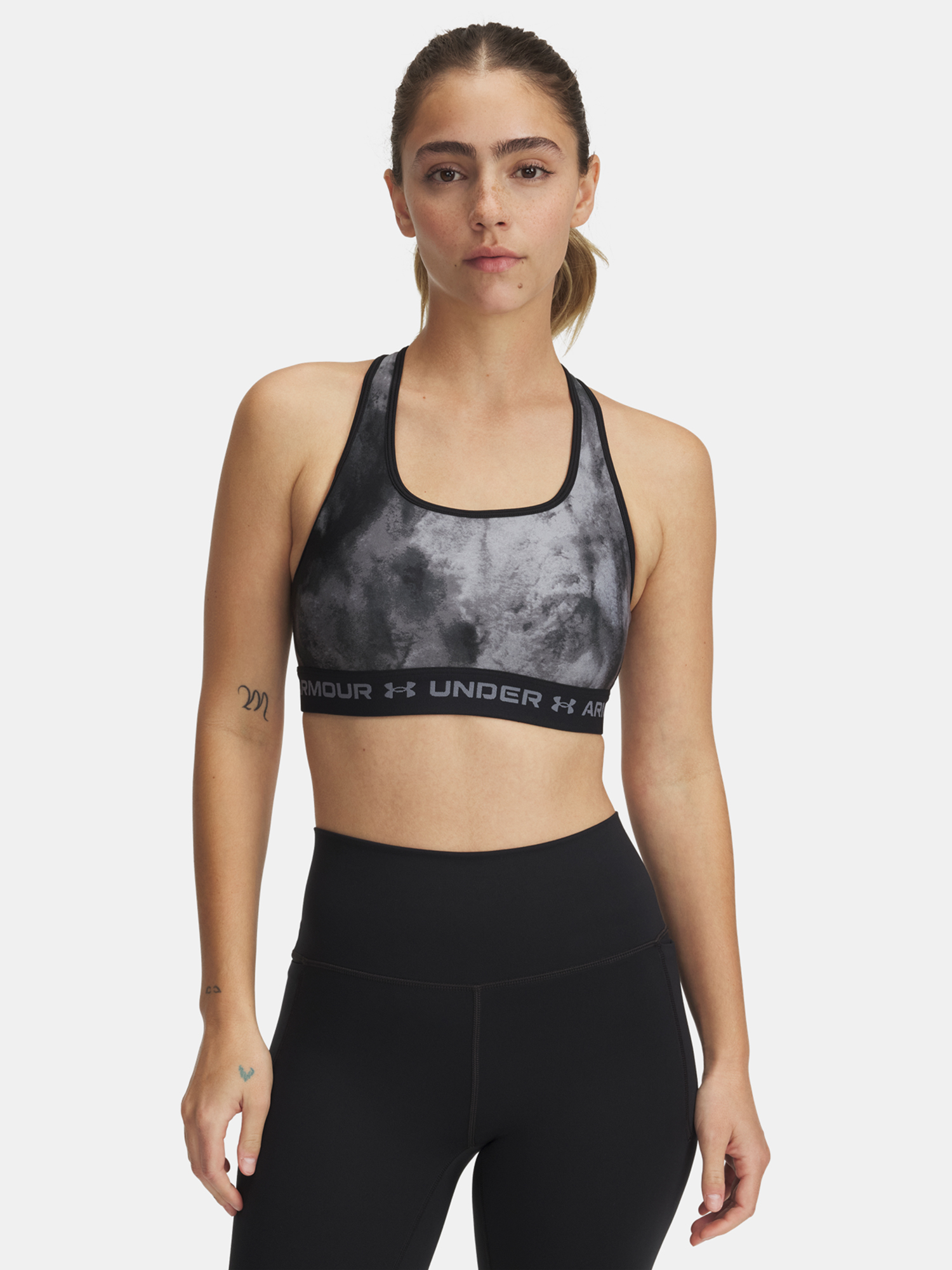 Women's bra Under Armour Crossback Mid Print - Women's