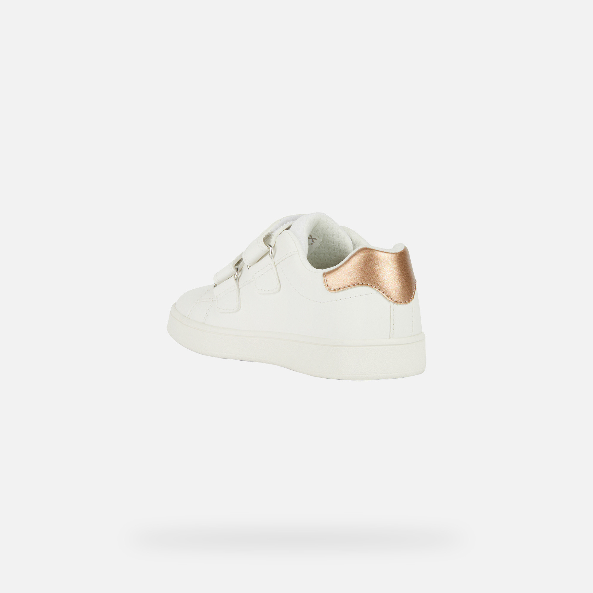 White Girls Geox Eclyper Sneakers - Girls