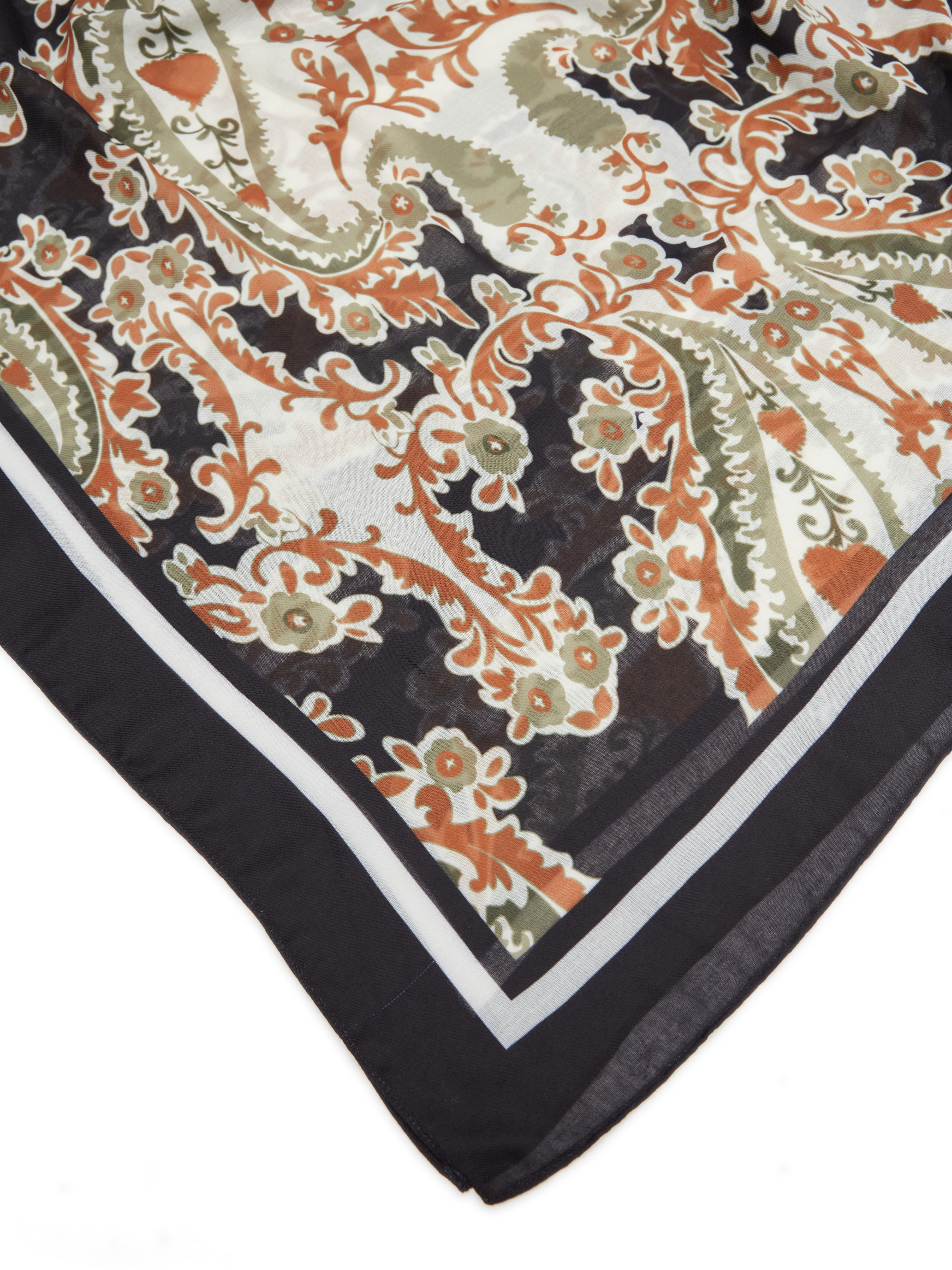Black women&#039;s patterned scarf ORSAY - Women&#039;s