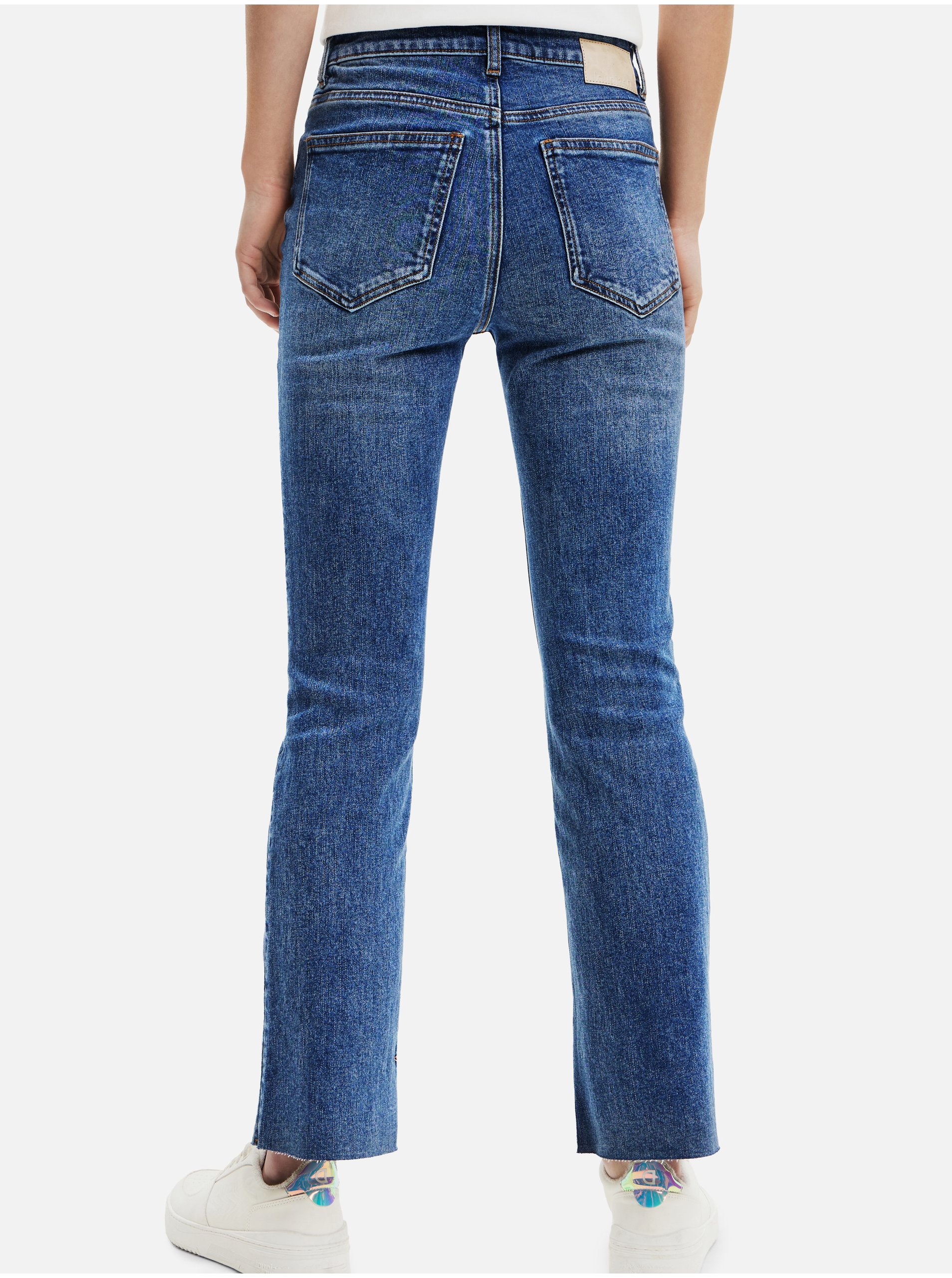 Flared, Bootcut pentru femei Desigual - albastru