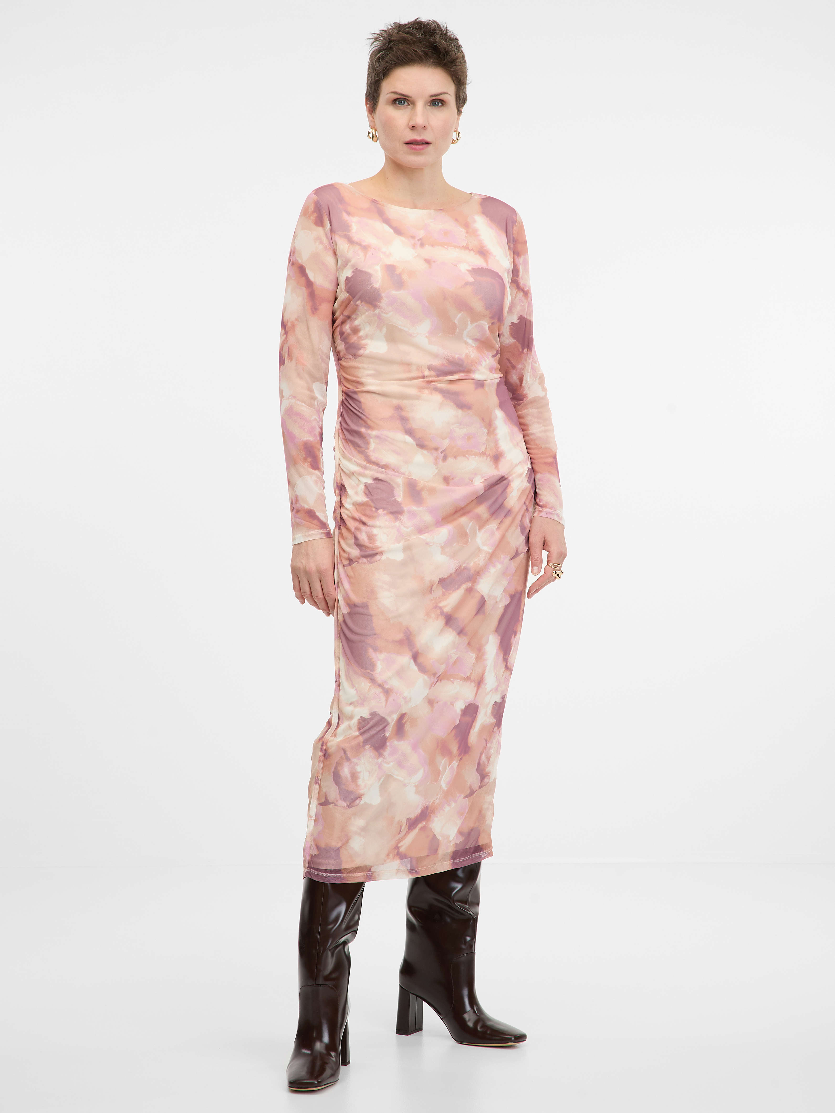 Light pink women's midi dress ORSAY - Women's