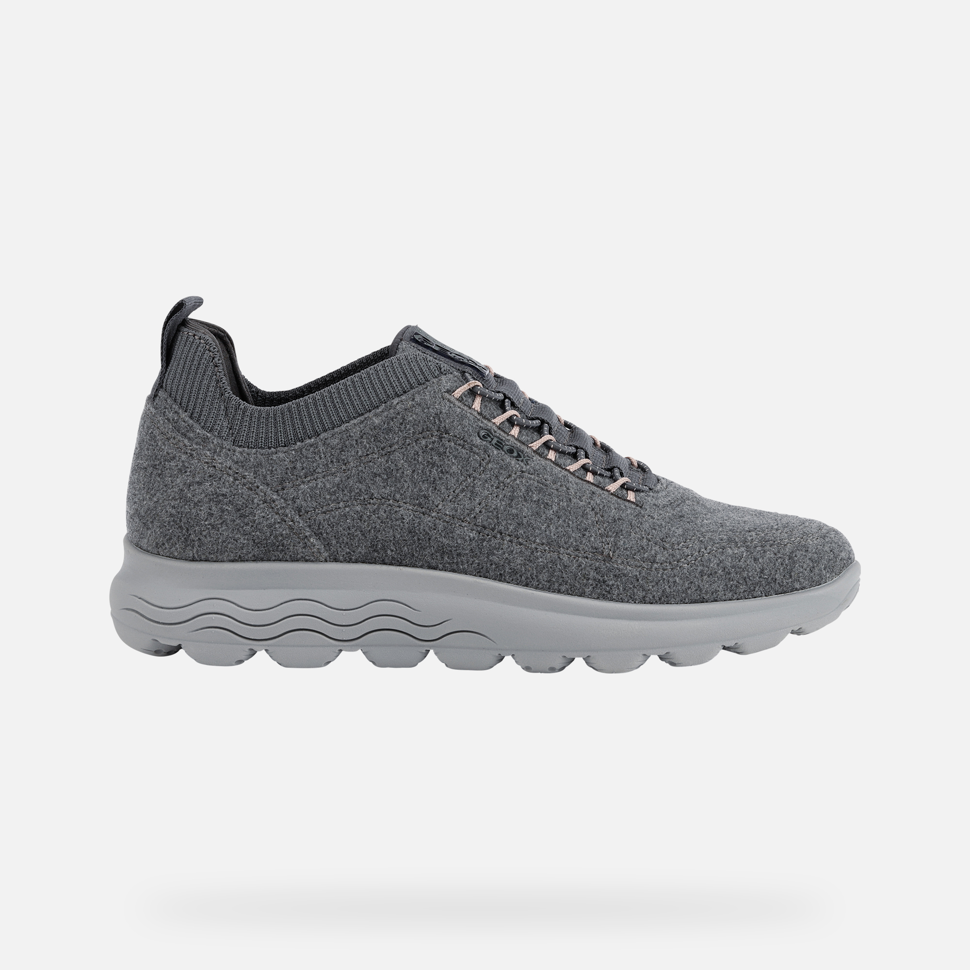 Grey women's sneakers Geox Spherica - Women's