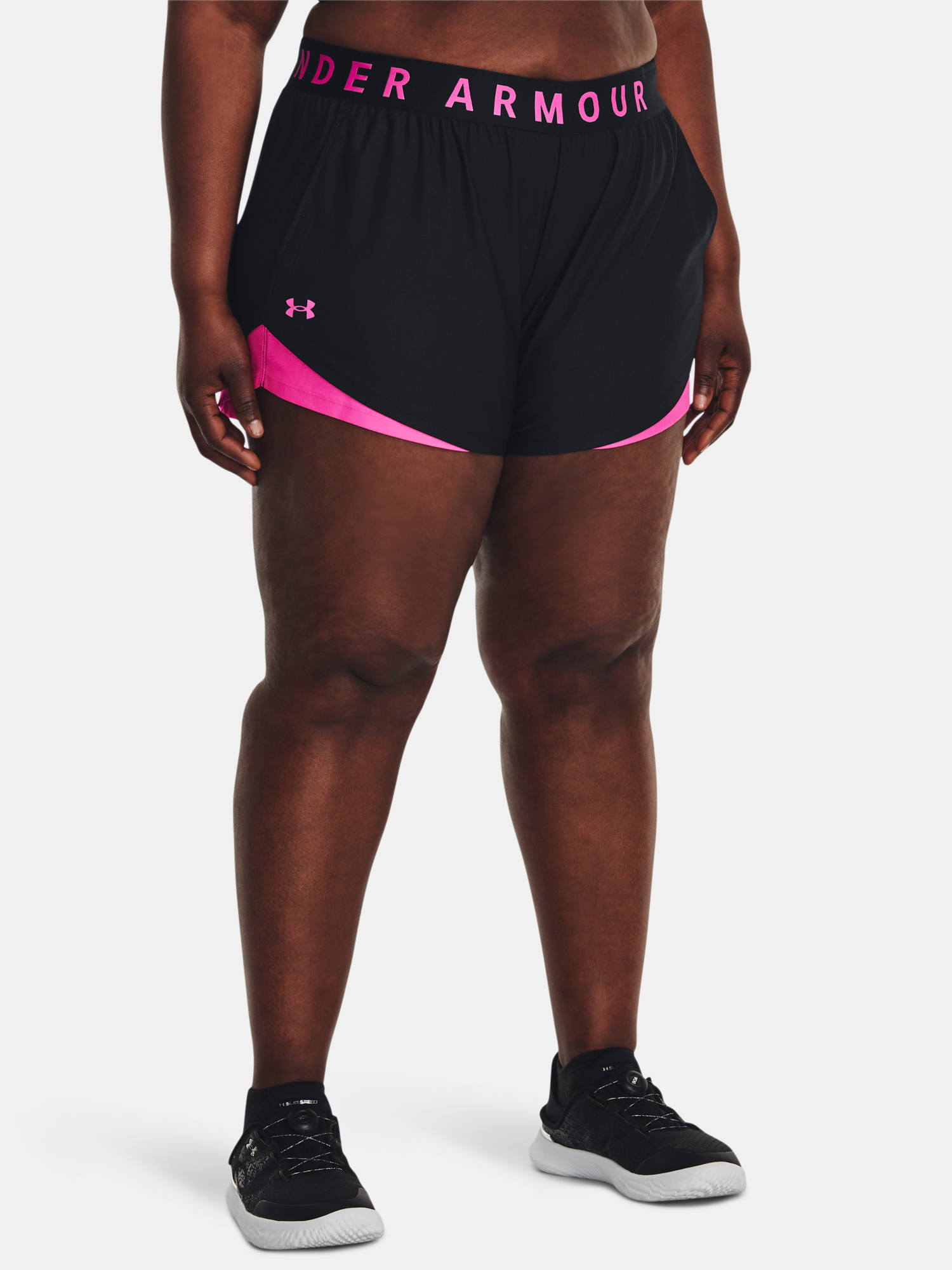 Under Armour Play Up Shorts 3.0&-BLK - Women