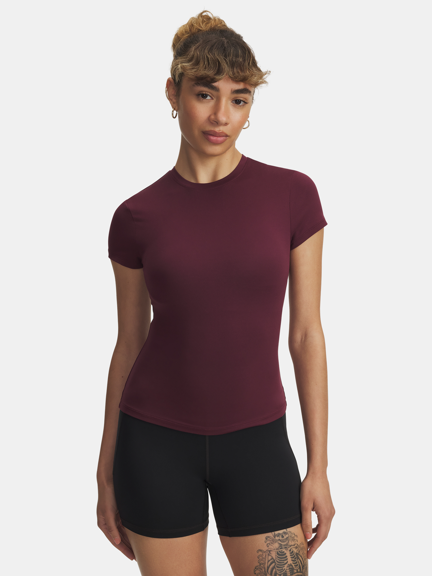 Women&#039;s T-shirt Under Armour Meridian Core SS-RED - Women&#039;s