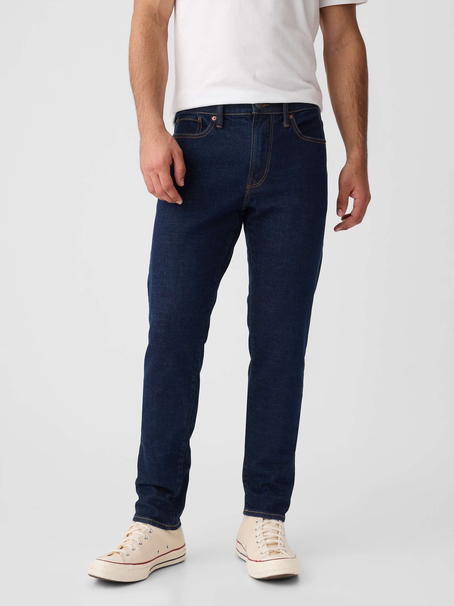 Slim fit pentru barbati GAP - albastru inchis