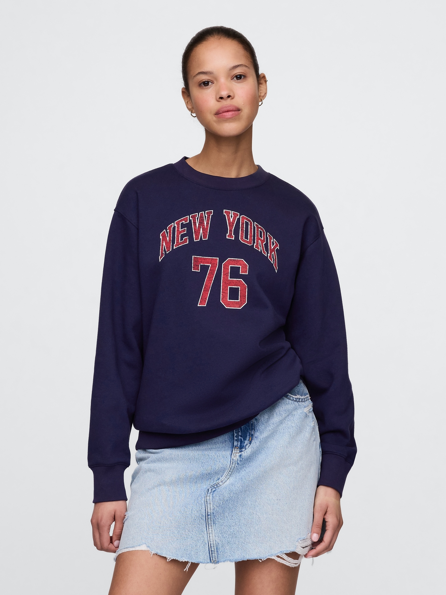 GAP Oversize sweatshirt VintageSoft Americana - Women&#039;s