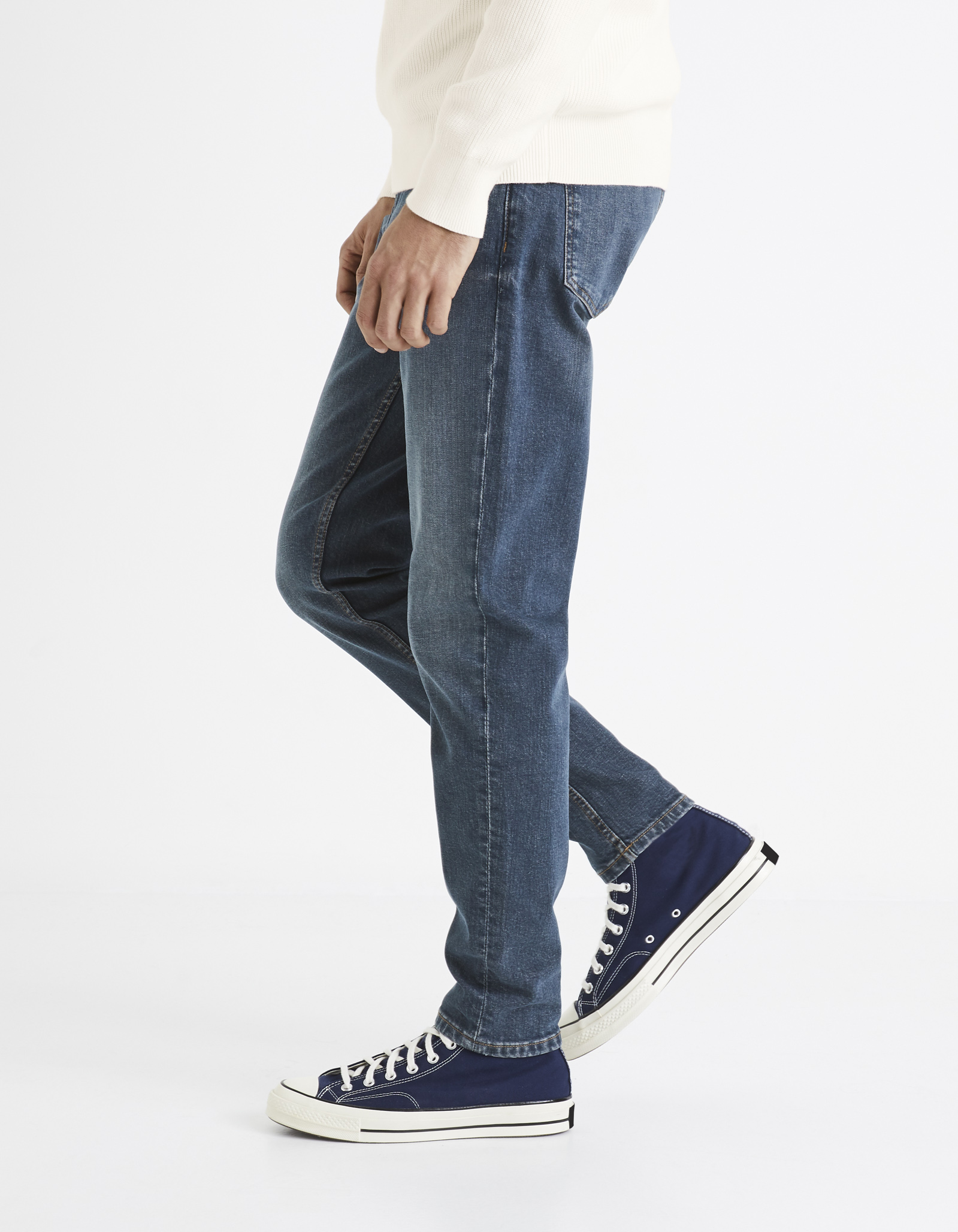Slim fit pentru barbati Celio - albastru