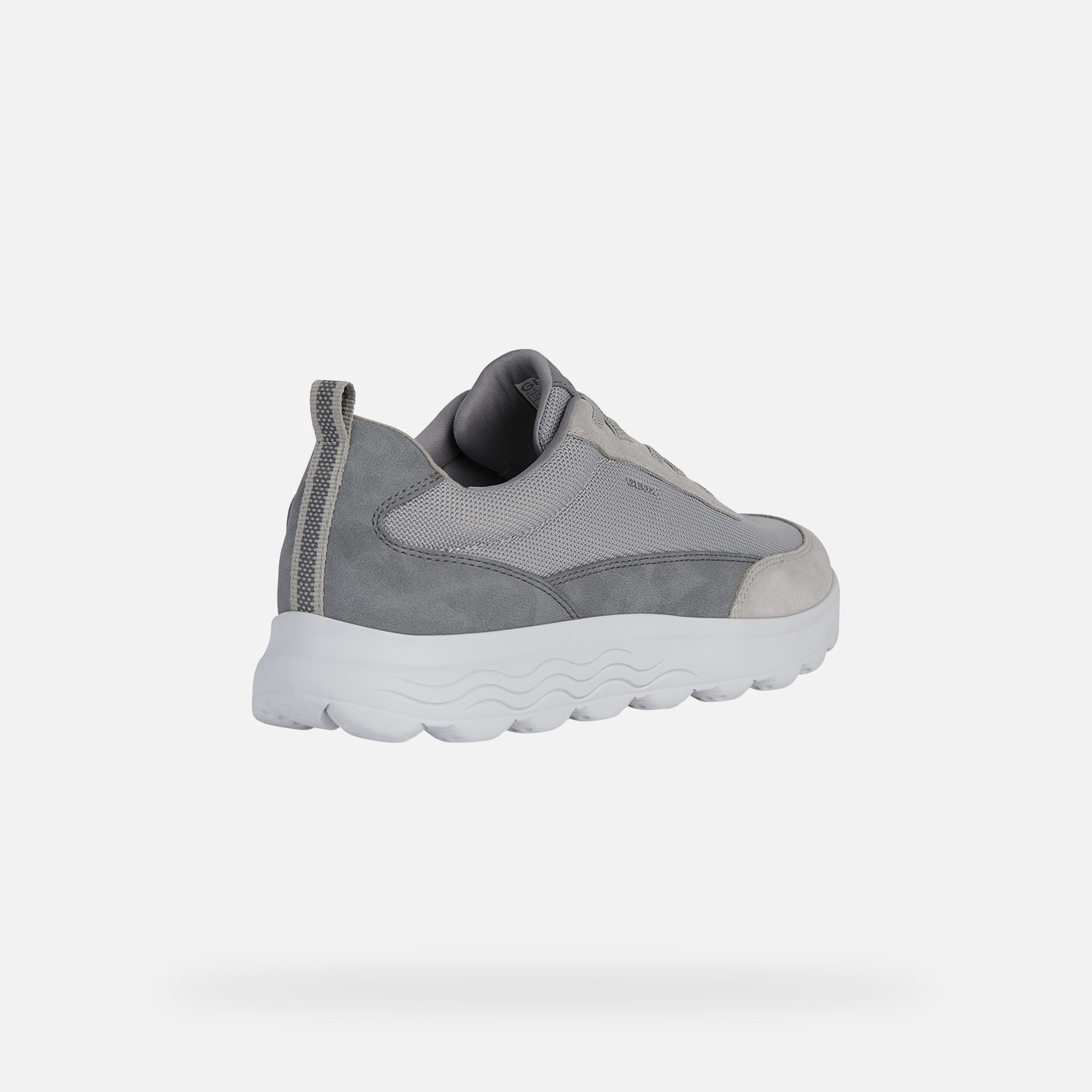 Light grey men's sneakers Geox Spherica - Men's