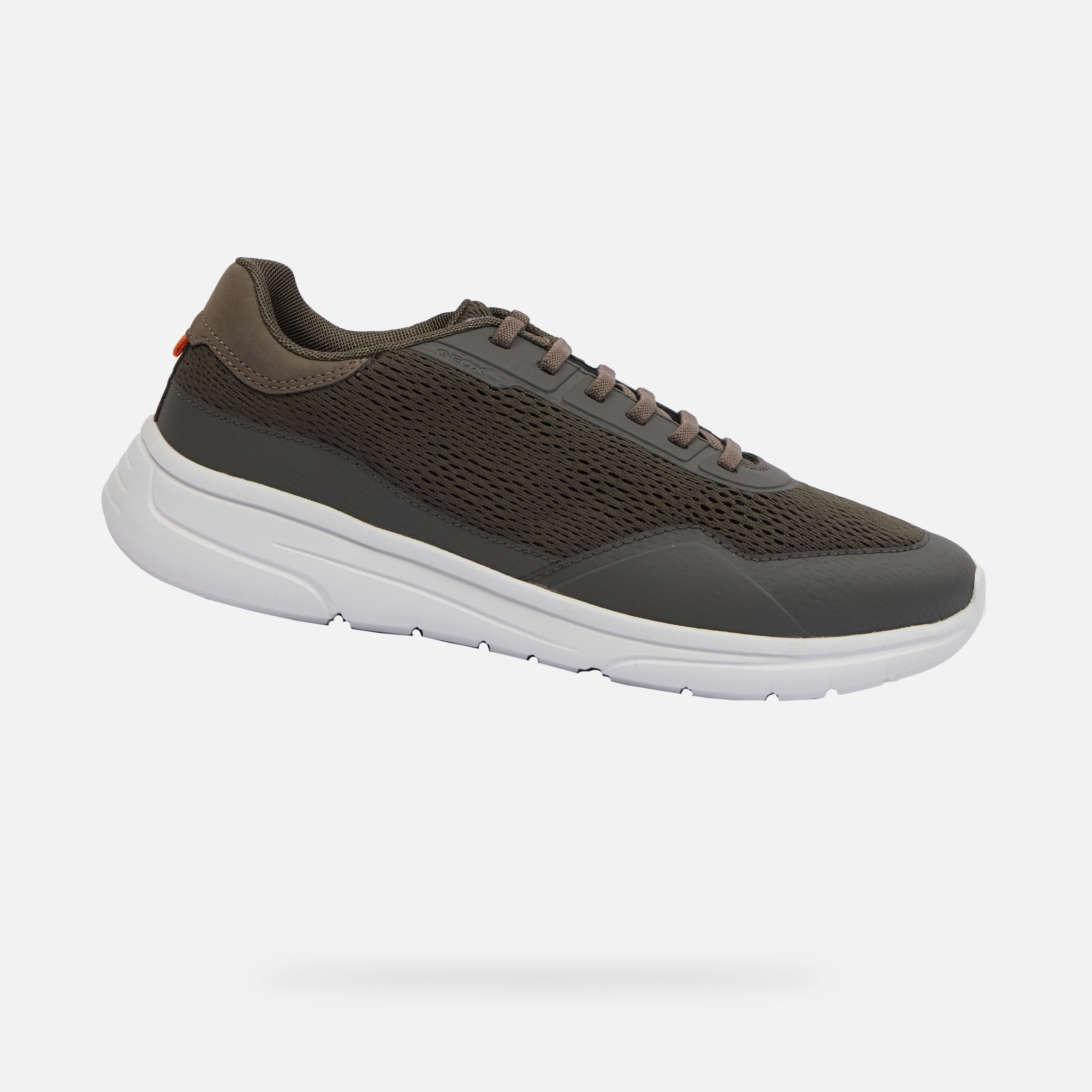 Khaki men&#039;s sneakers Geox Klaiver - Men&#039;s
