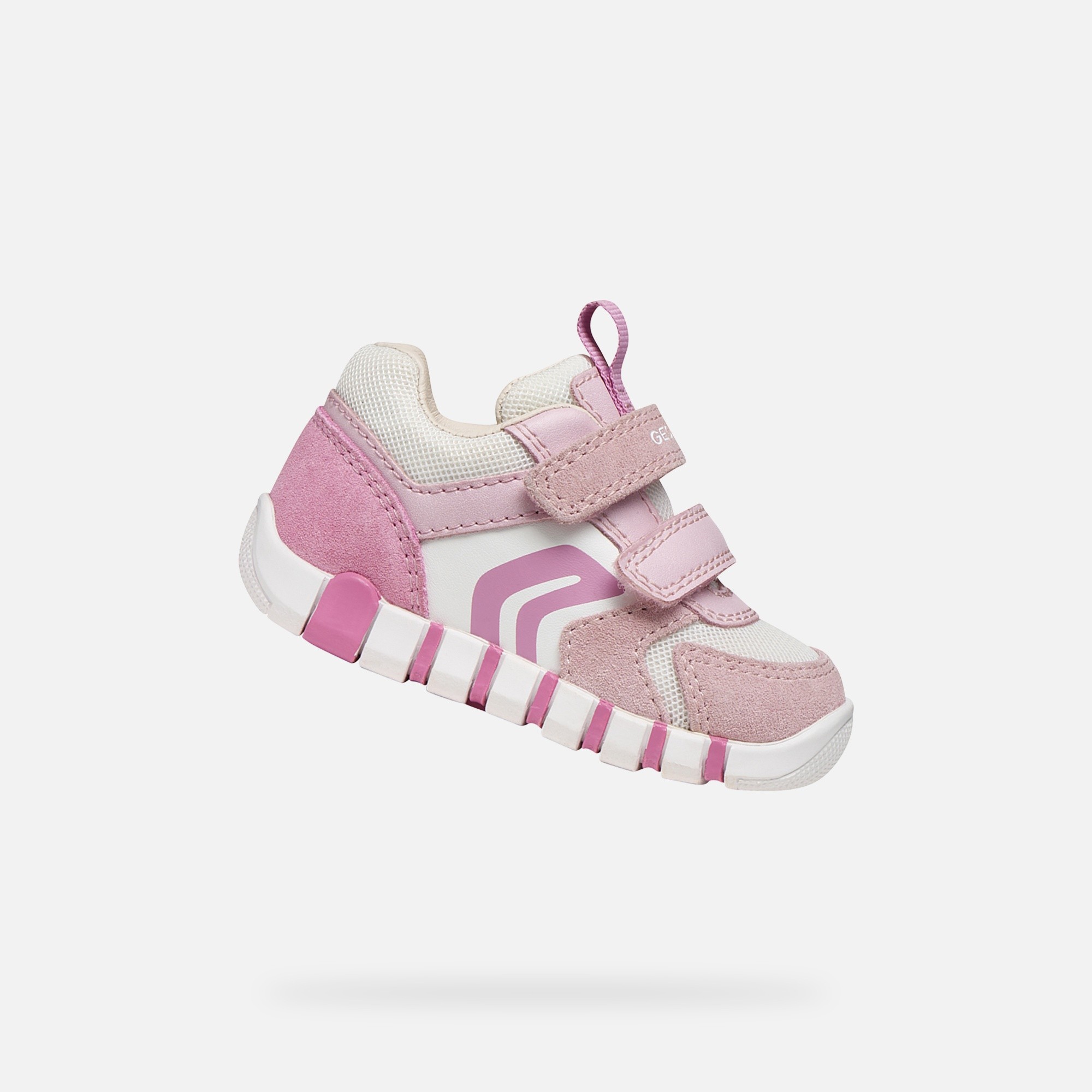 Pink Girls' Shoes for First Steps Geox Iupidoo - Girls