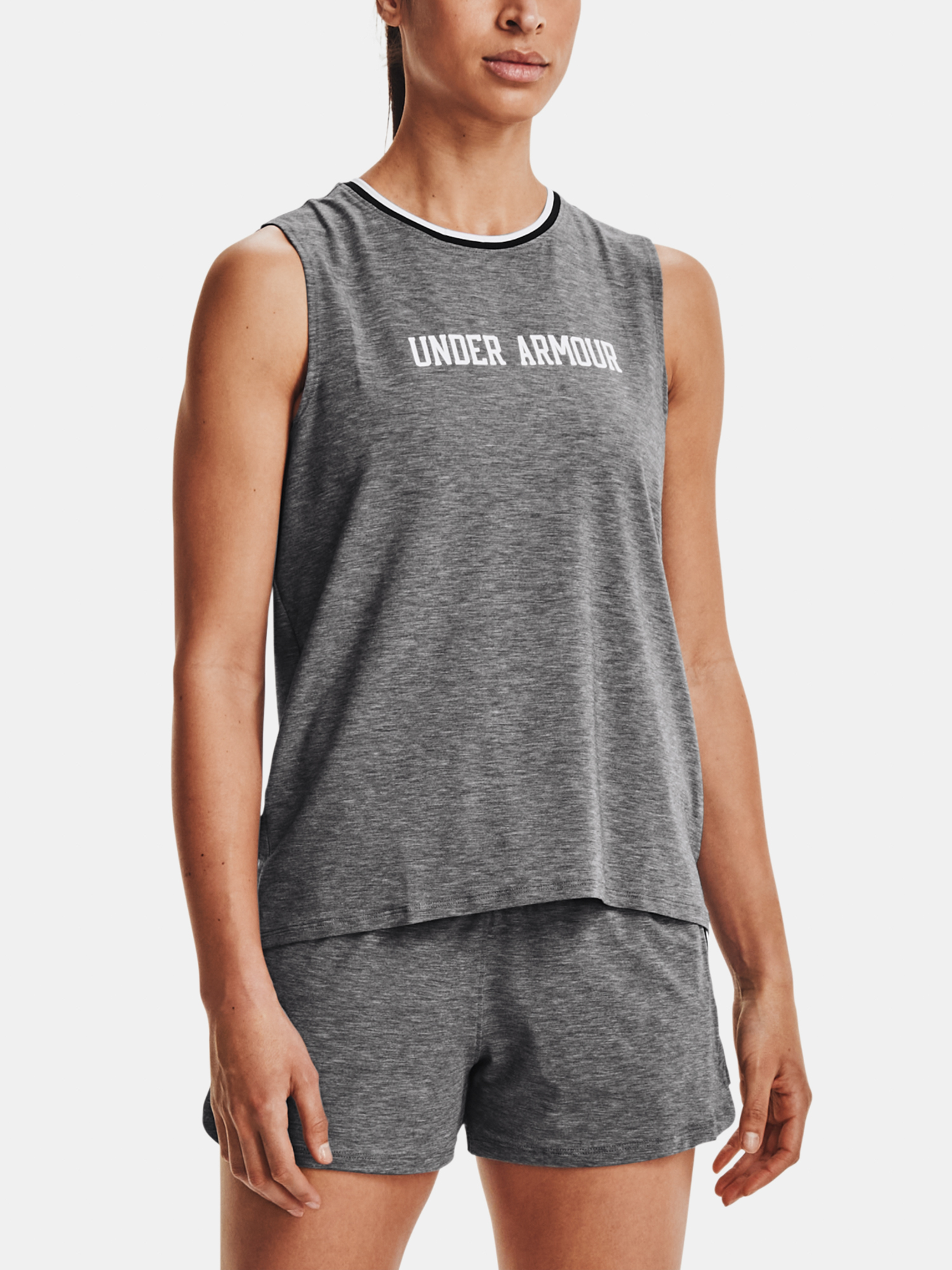 Tílko Under Armour Recovery Bielizna Nocna Tank-BLK