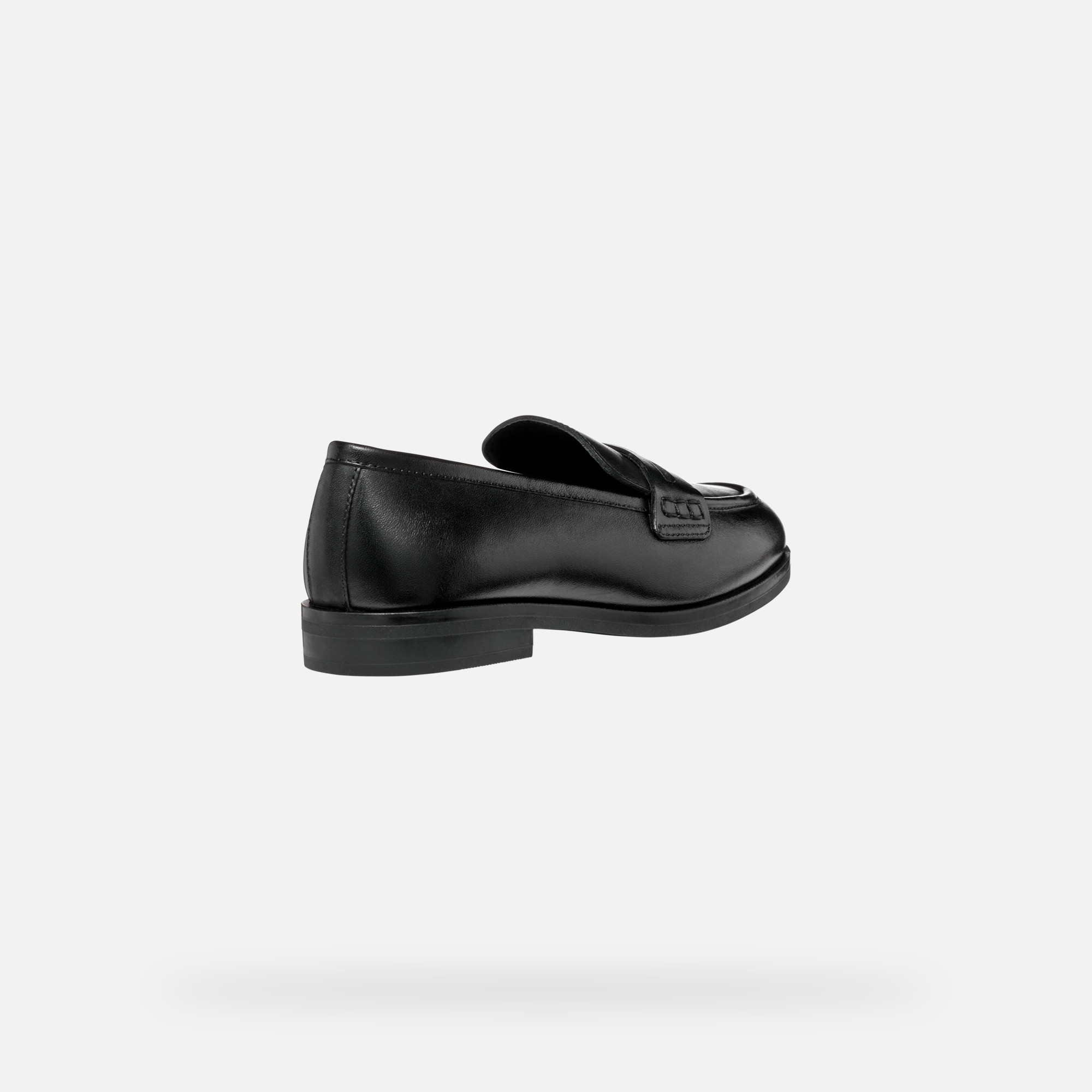 Black women&#039;s moccasins Geox Cloridie - Women&#039;s
