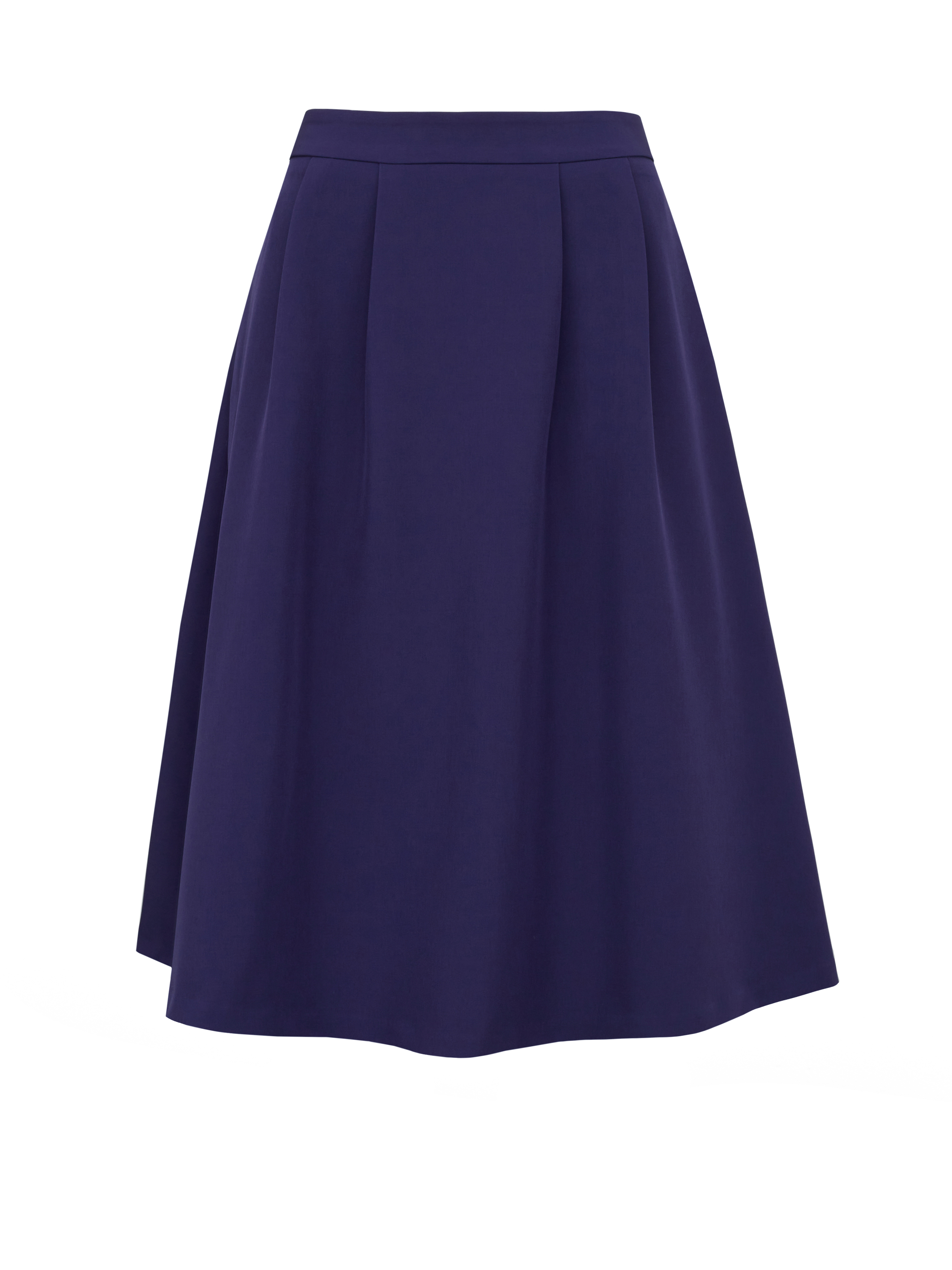 Dark blue women&#039;s knee-length skirt ORSAY - Women&#039;s