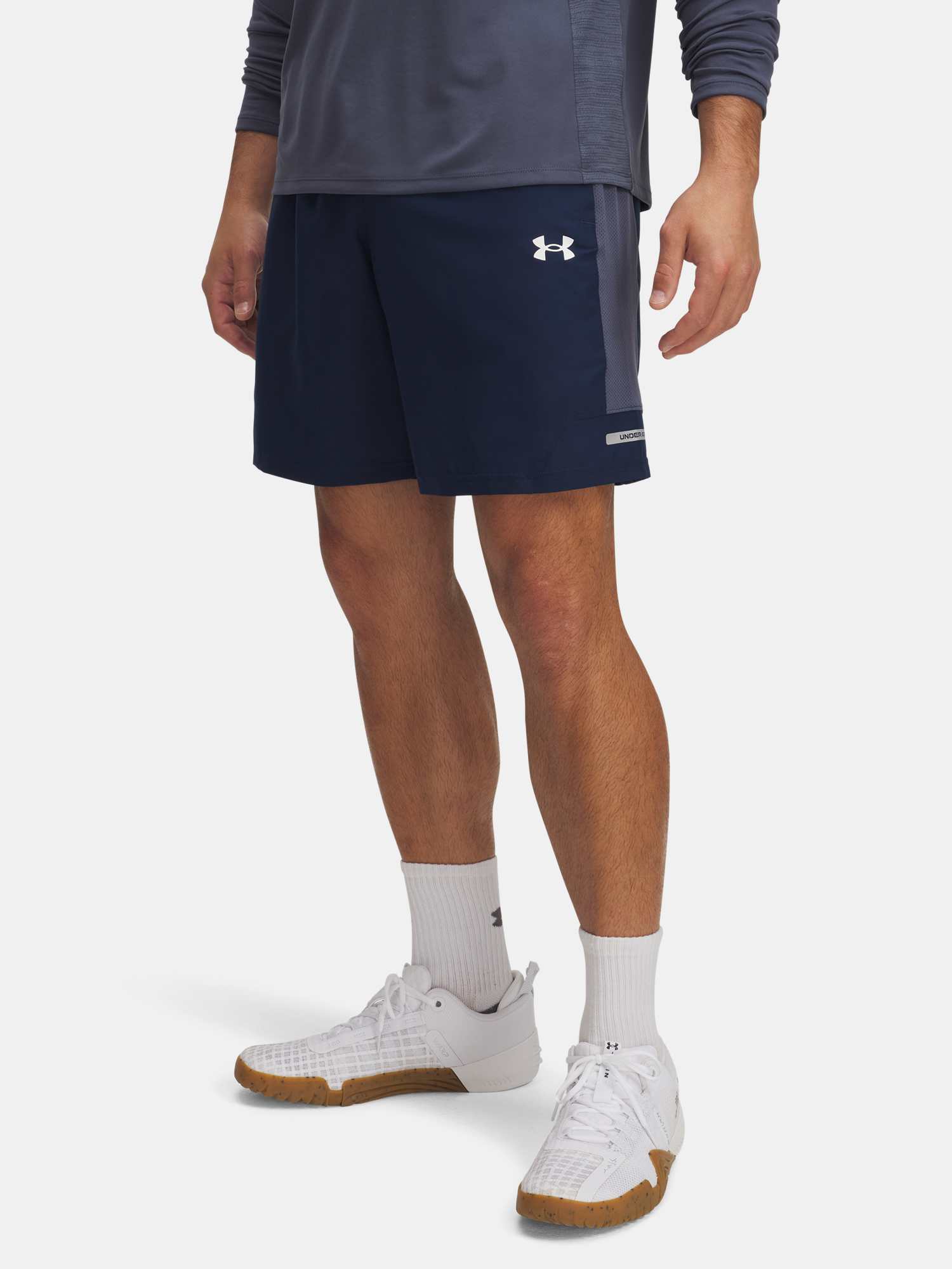 Mens shorts Under Armour UA Tech Utility Shorts-BLU - Mens