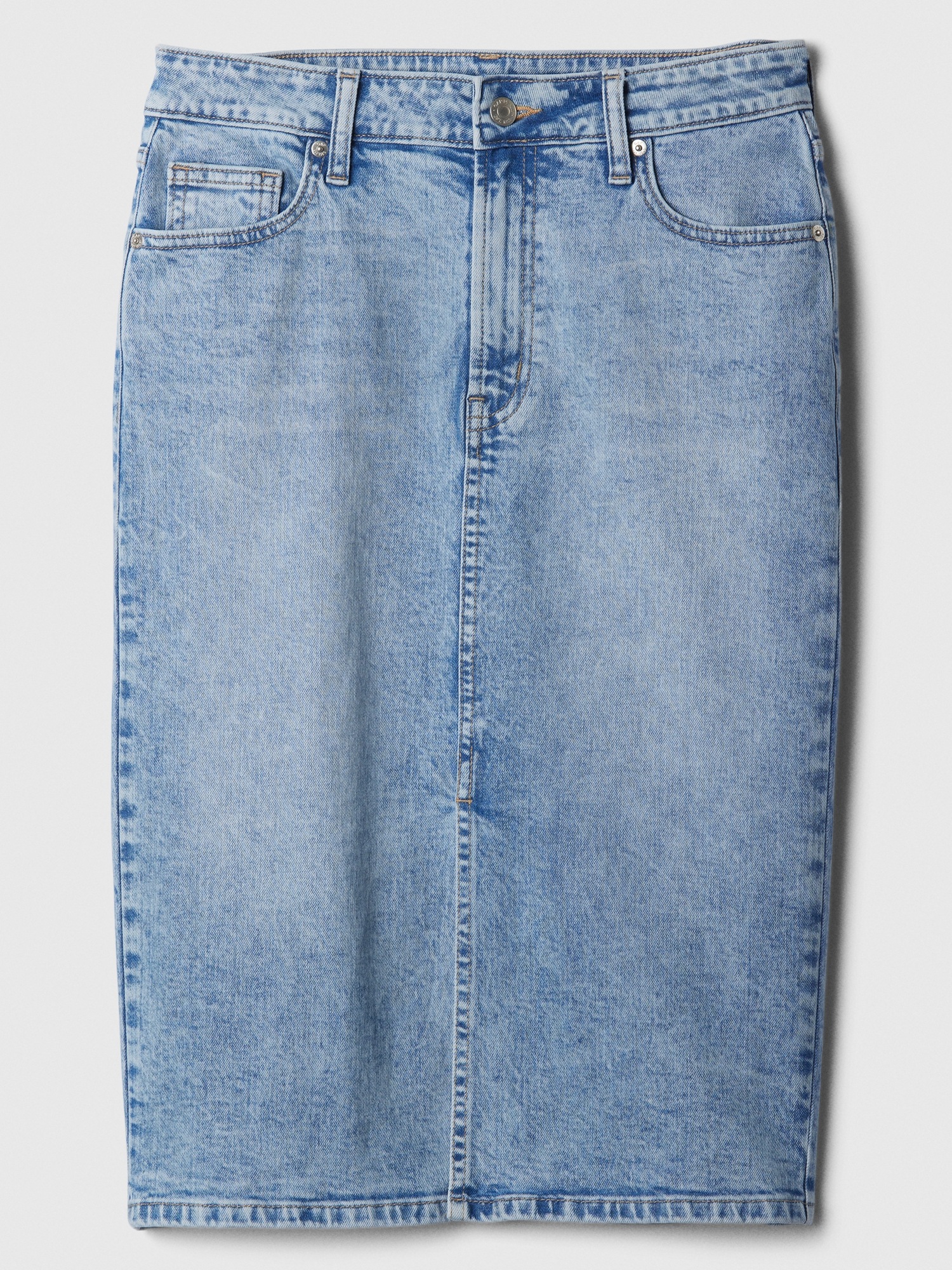 GAP Denim Midi Skirt - Women