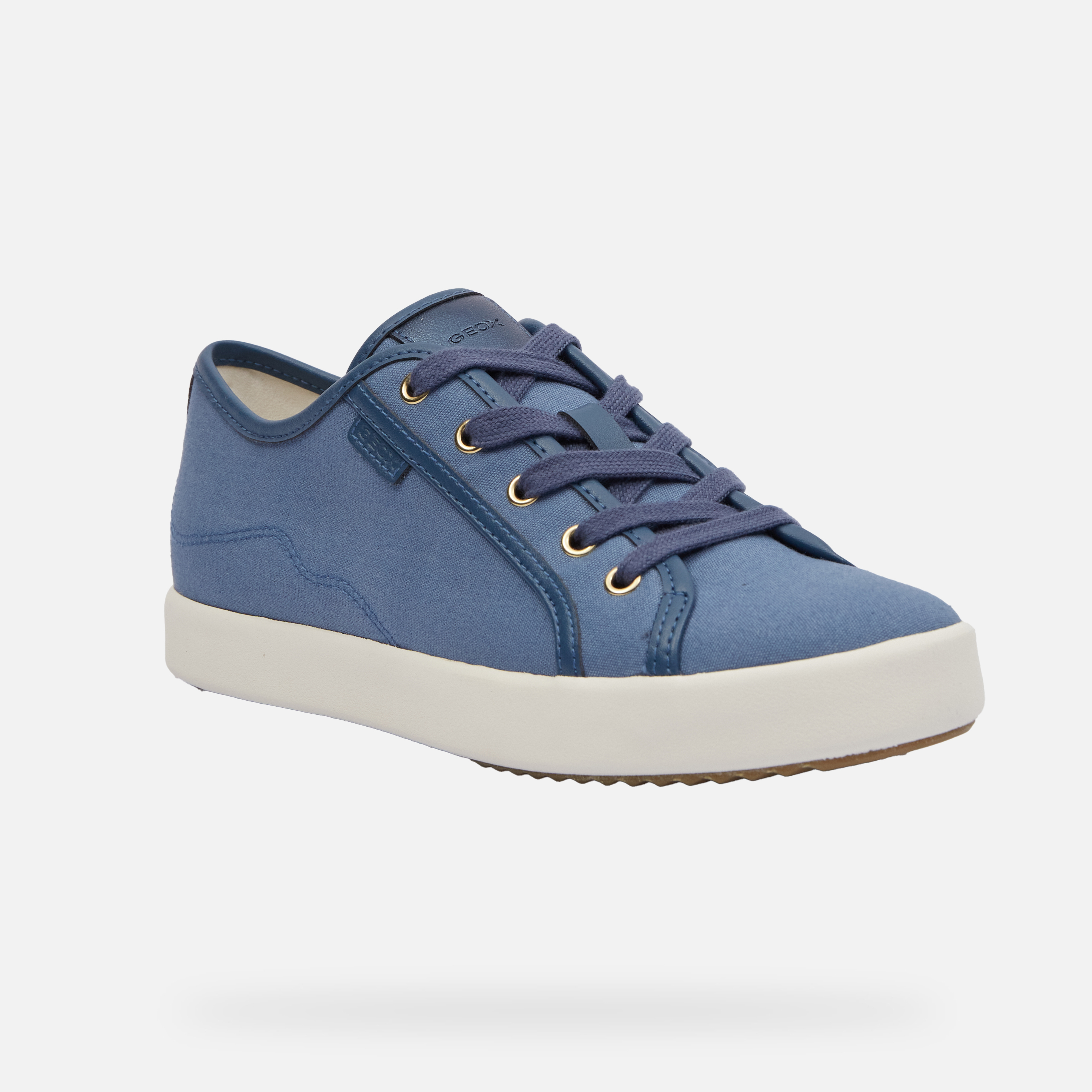 Light blue women's sneakers Geox Blomiee - Women's