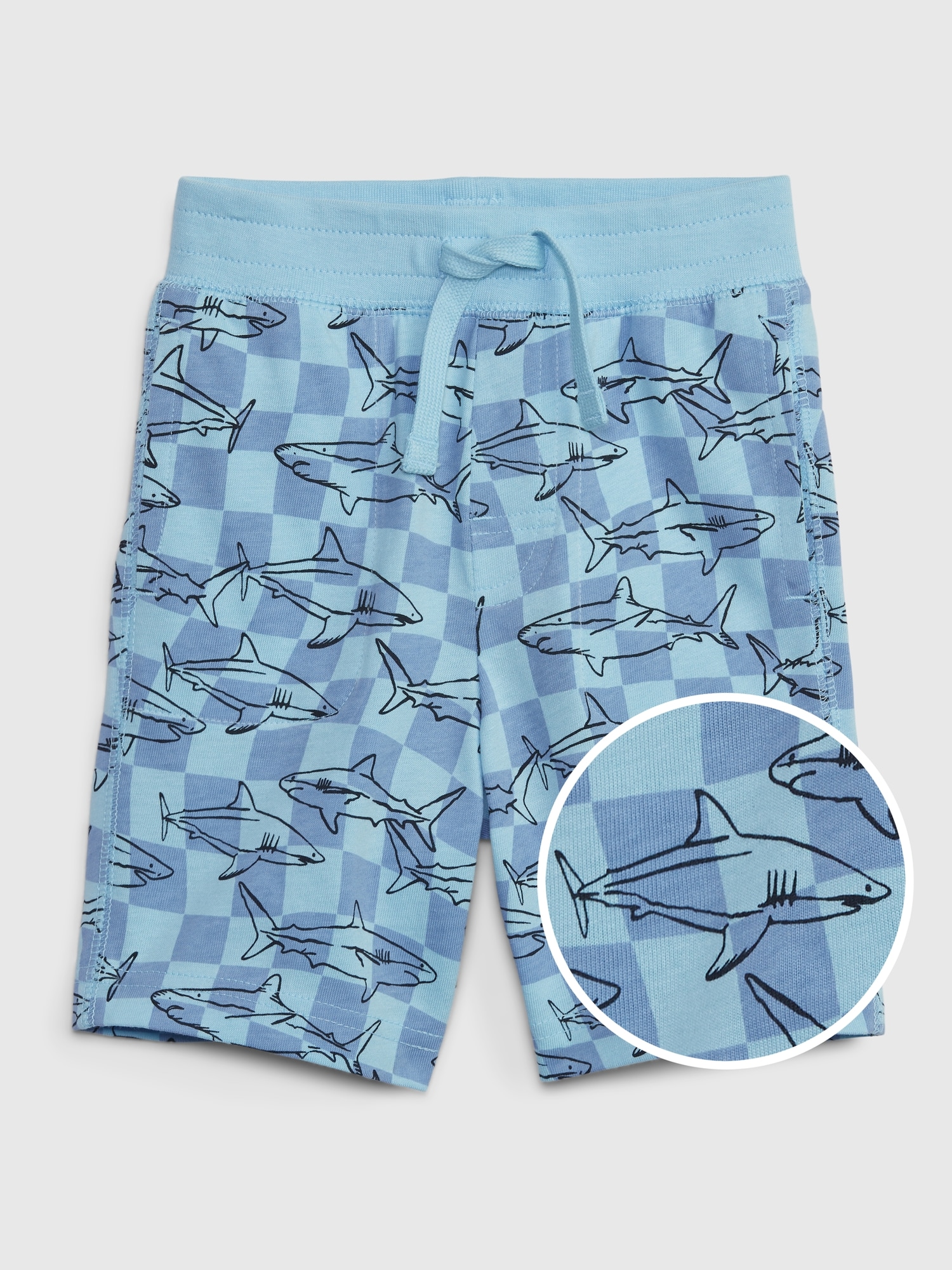 GAP Kids Patterned Organic Shorts - Boys