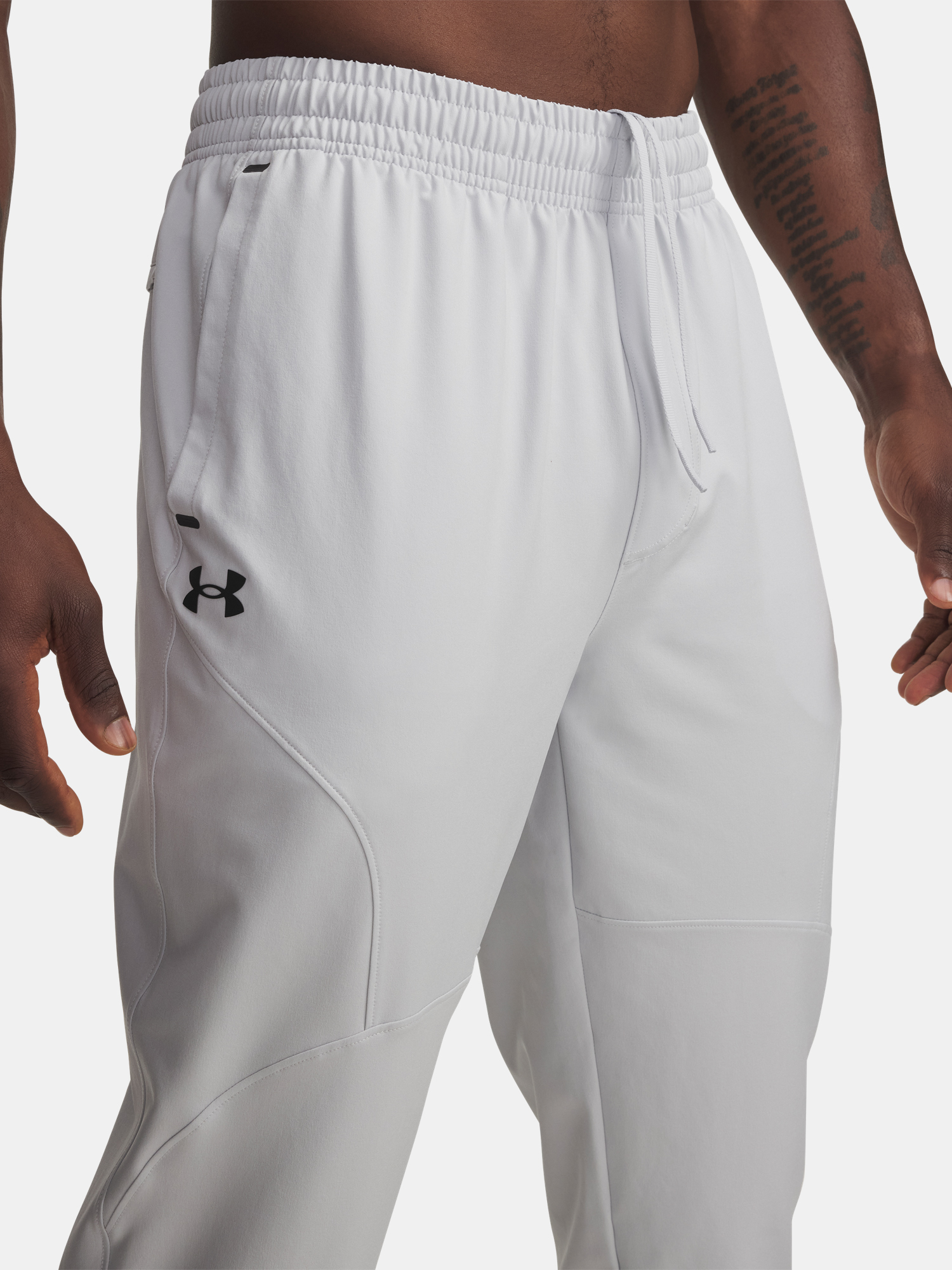 Men&#039;s Sports Pants Under Armour UA Unstoppable Tapered Pants-GRY - Men