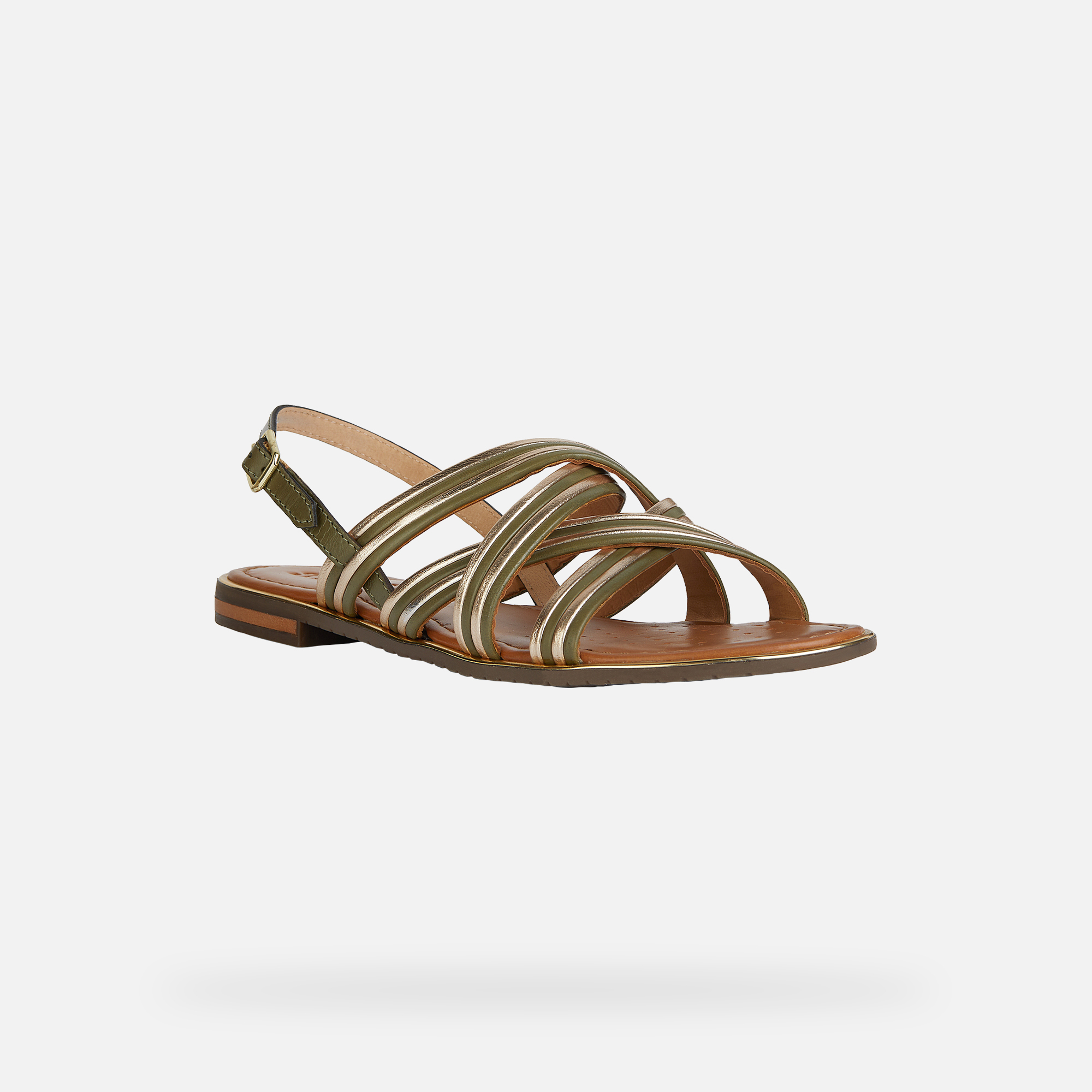 Green Women&#039;s Sandals Geox Sozy Plus - Ladies