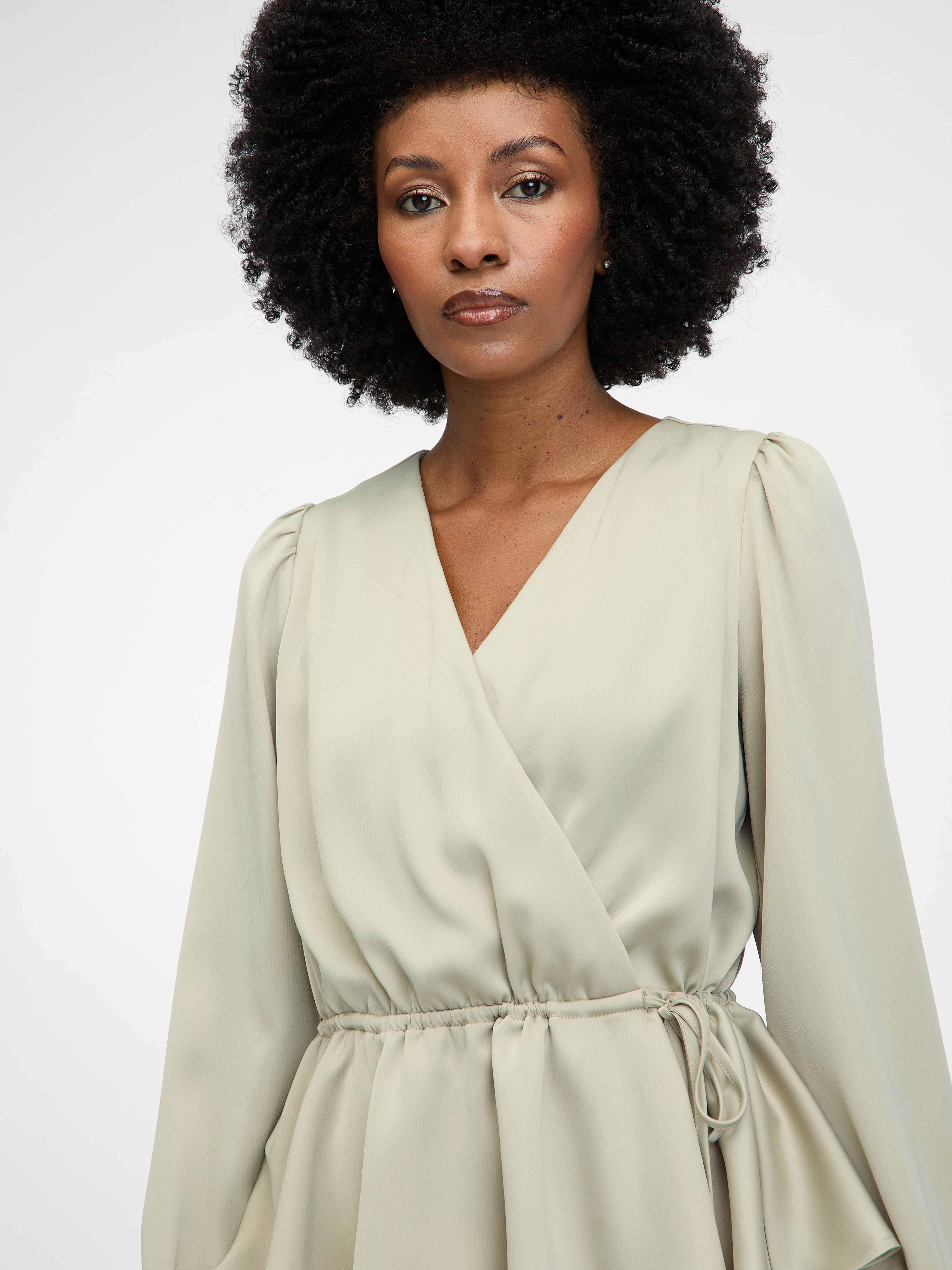 Khaki women's blouse ORSAY - Women's