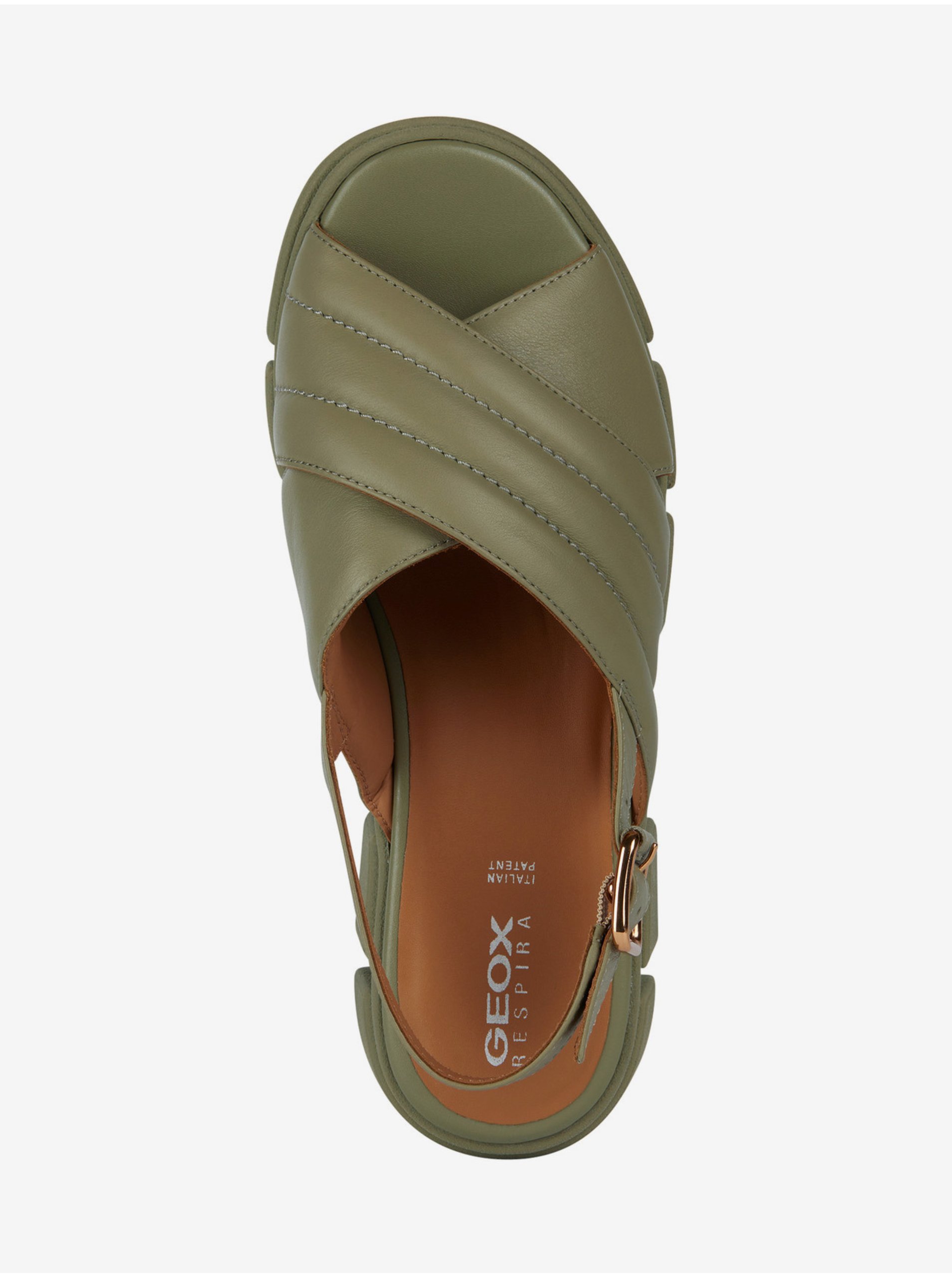 Ingrijirea pantofilor pentru femei Geox - kaki