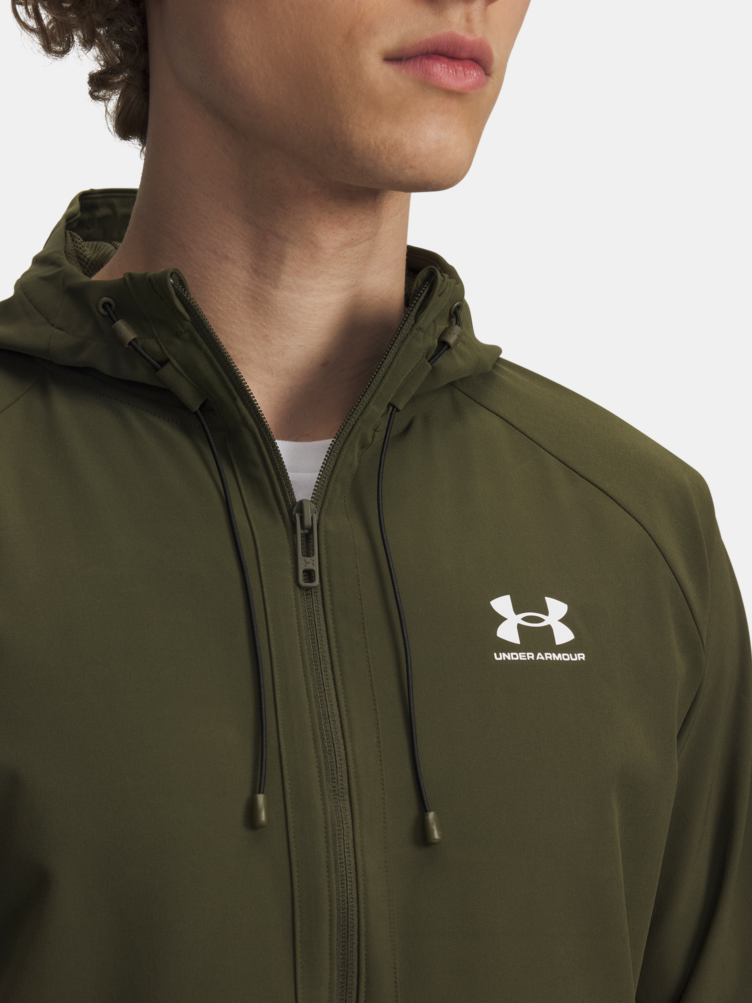 Men&#039;s jacket Under Armour UA Vibe Woven Jacket-GRN - Men&#039;s