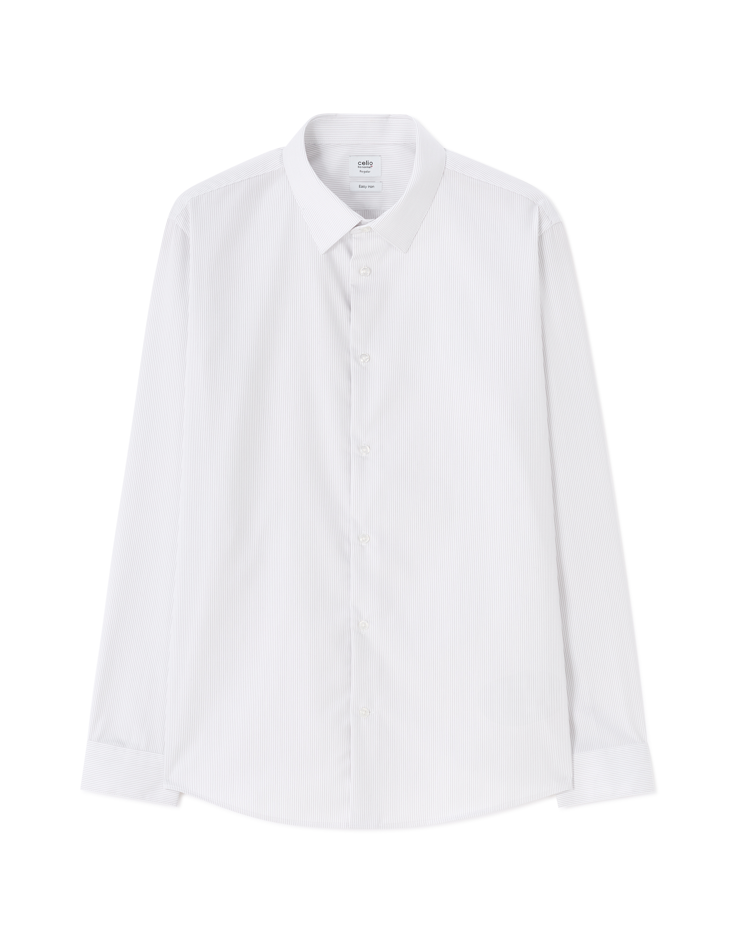 Бяла мъжка риза Celio