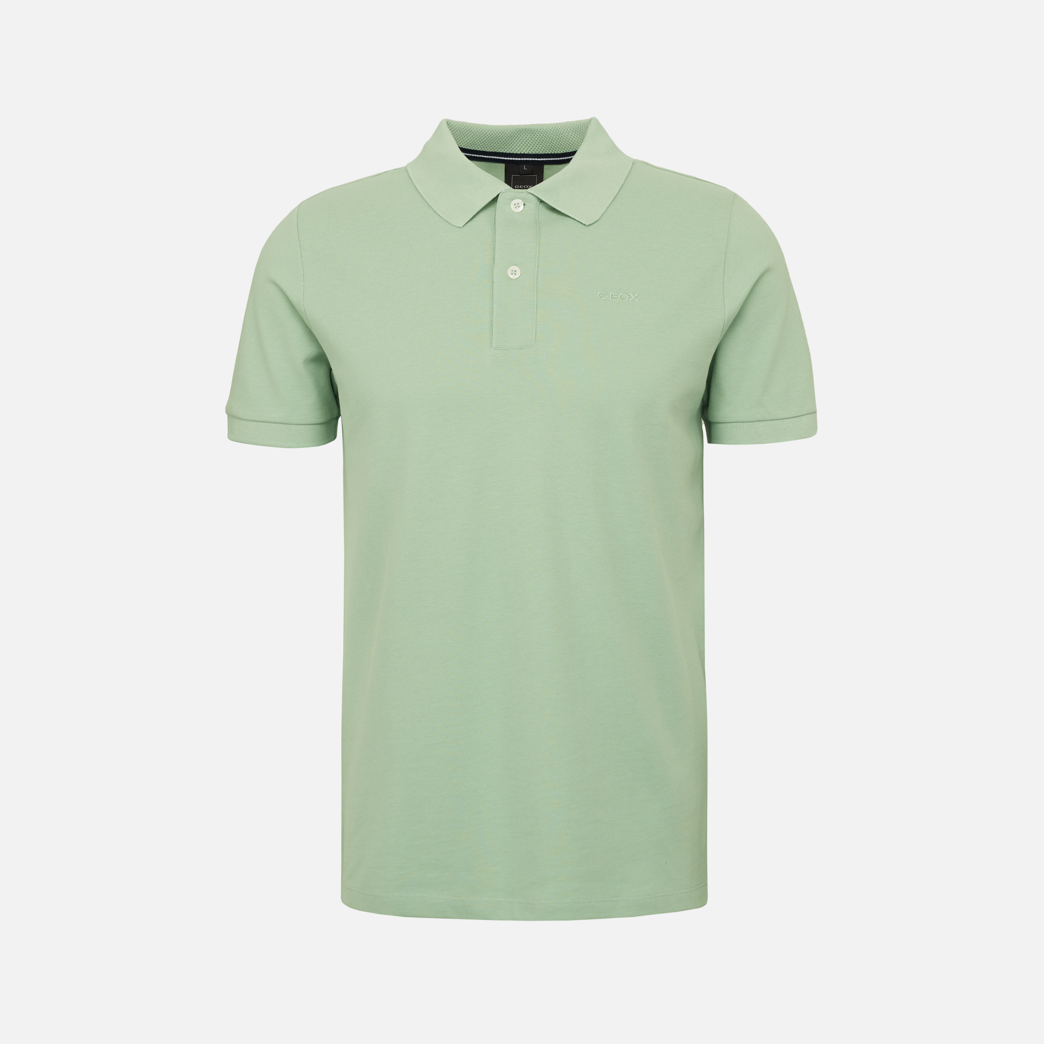Light green men's polo shirt Geox - Men's