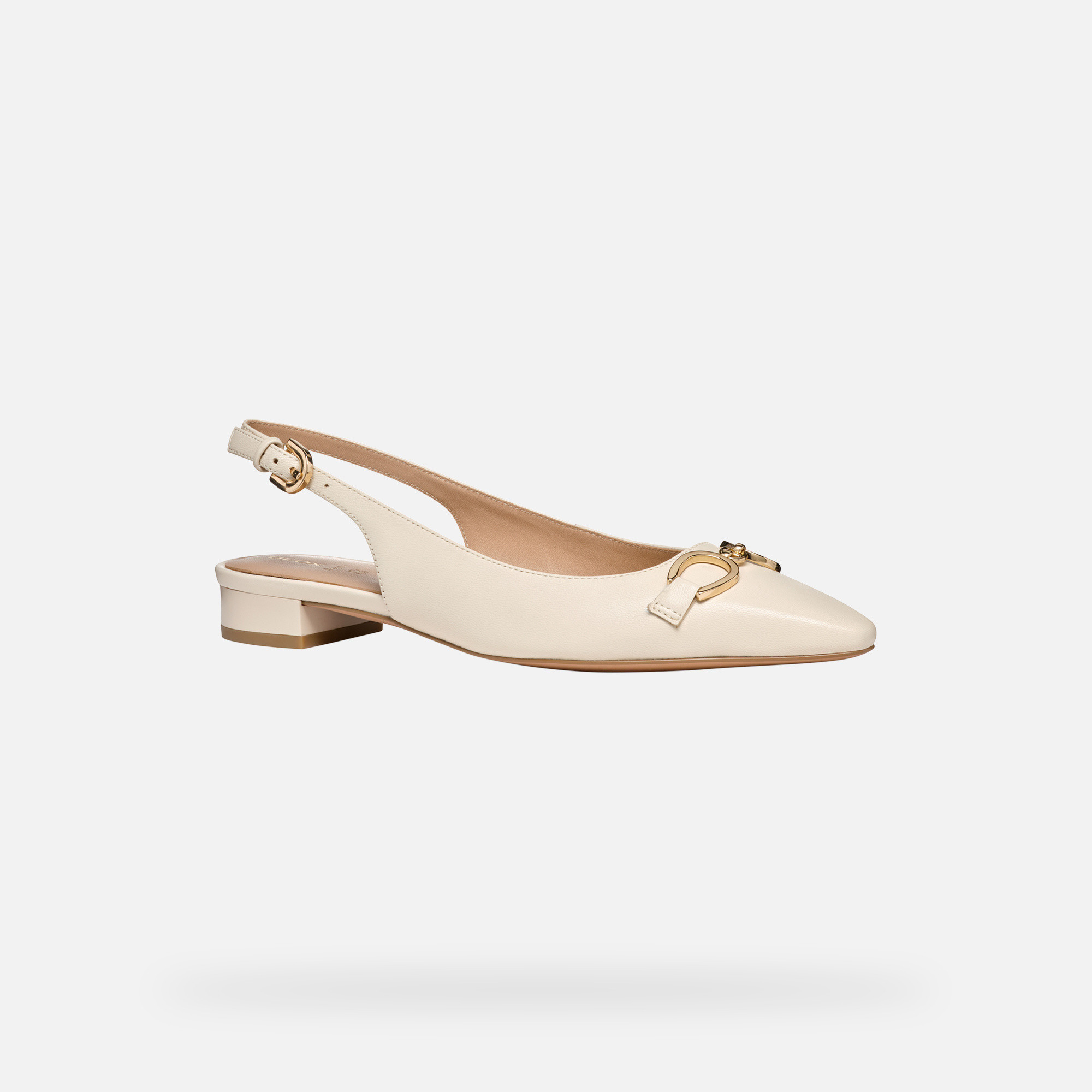 Cream women&#039;s ballet flats Geox Giselda 15 - Women&#039;s