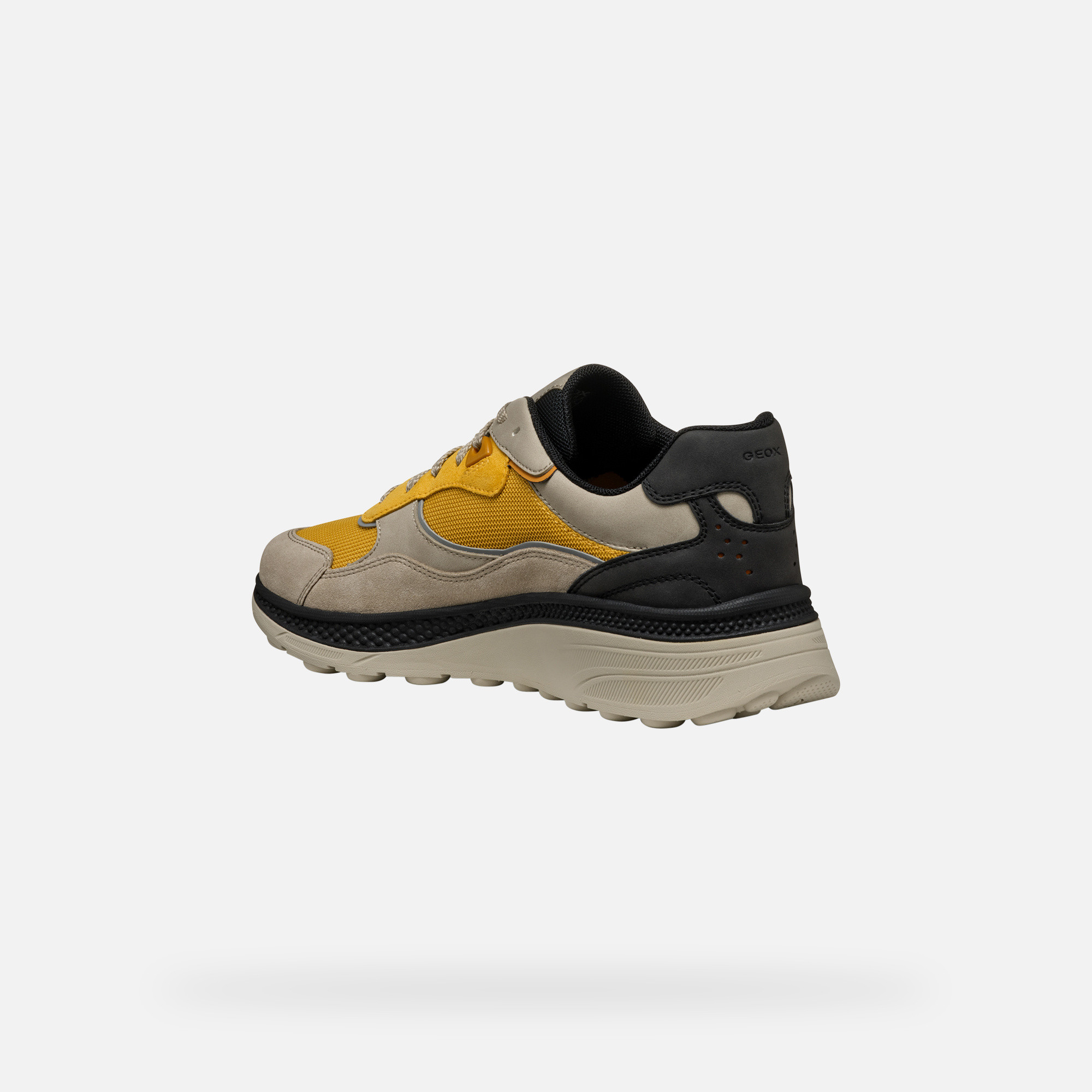 Yellow men's sneakers Geox Spherica Actif X1 - Men