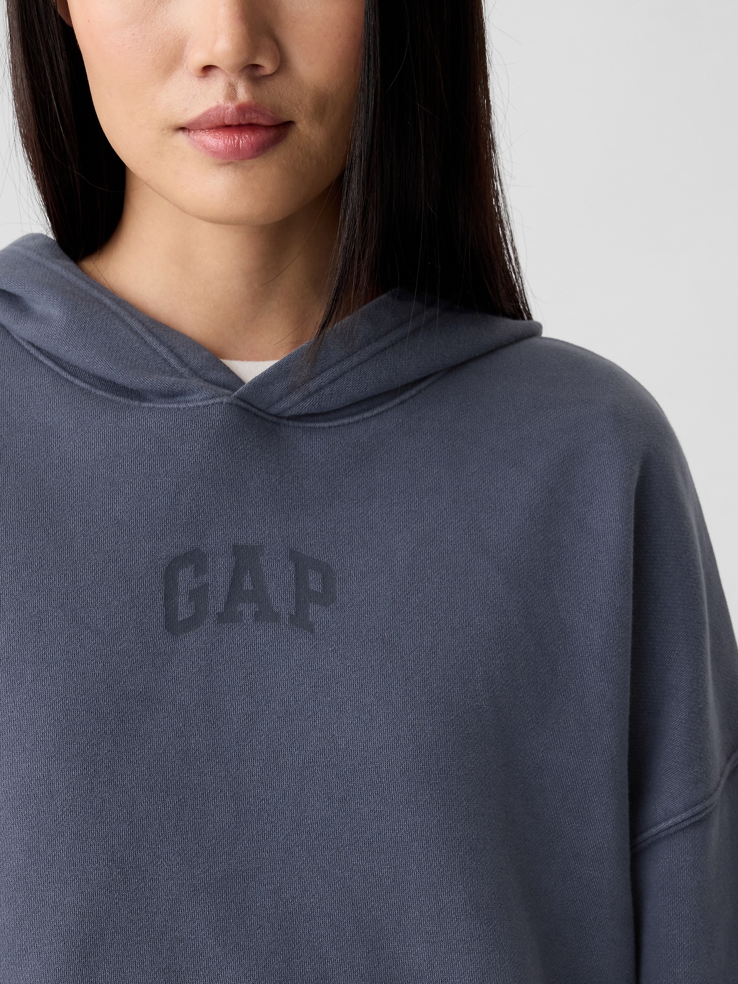 GAP Crop Sweatshirt with Logo - Ladies