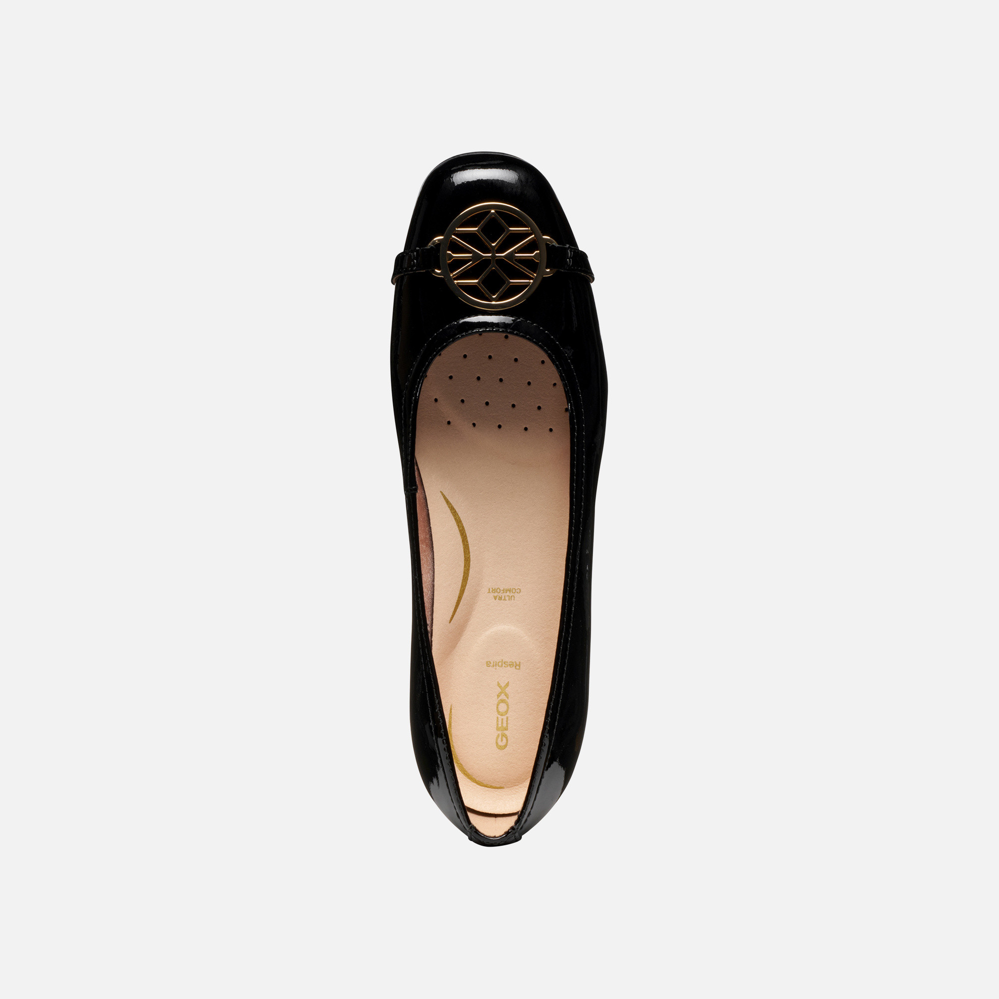 Black women's ballet flats Geox Annytah - Women's