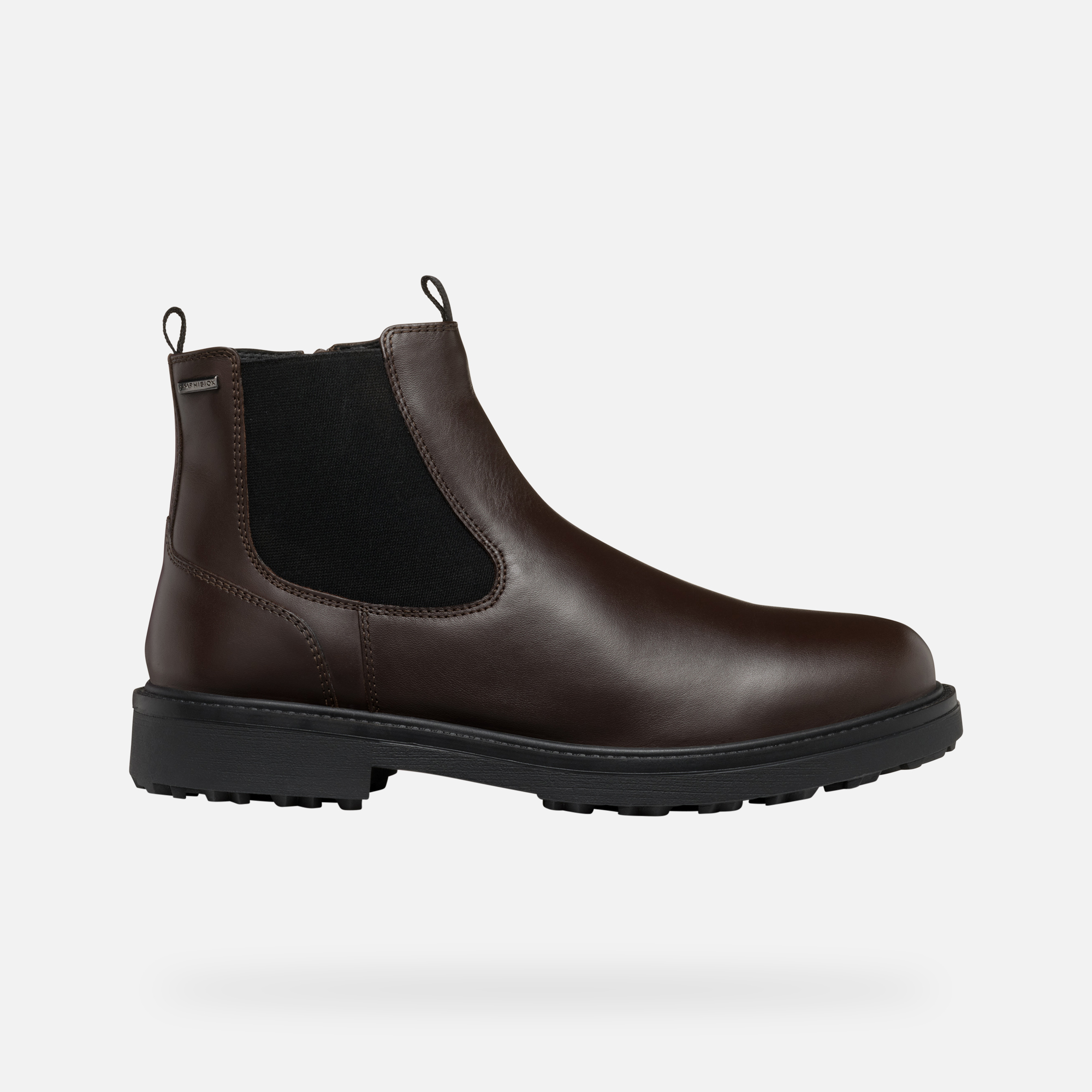Brown men&#039;s ankle boots Geox Lagorai + Grip A - Men&#039;s