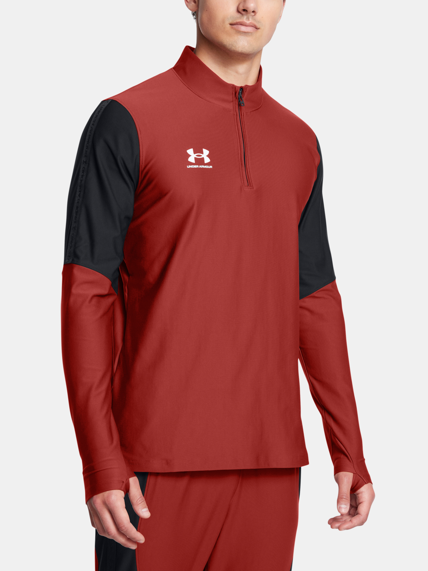 Pánská Mikina Under Armour UA M's Ch. Pro 1/4 Zip-ORG - Pánské