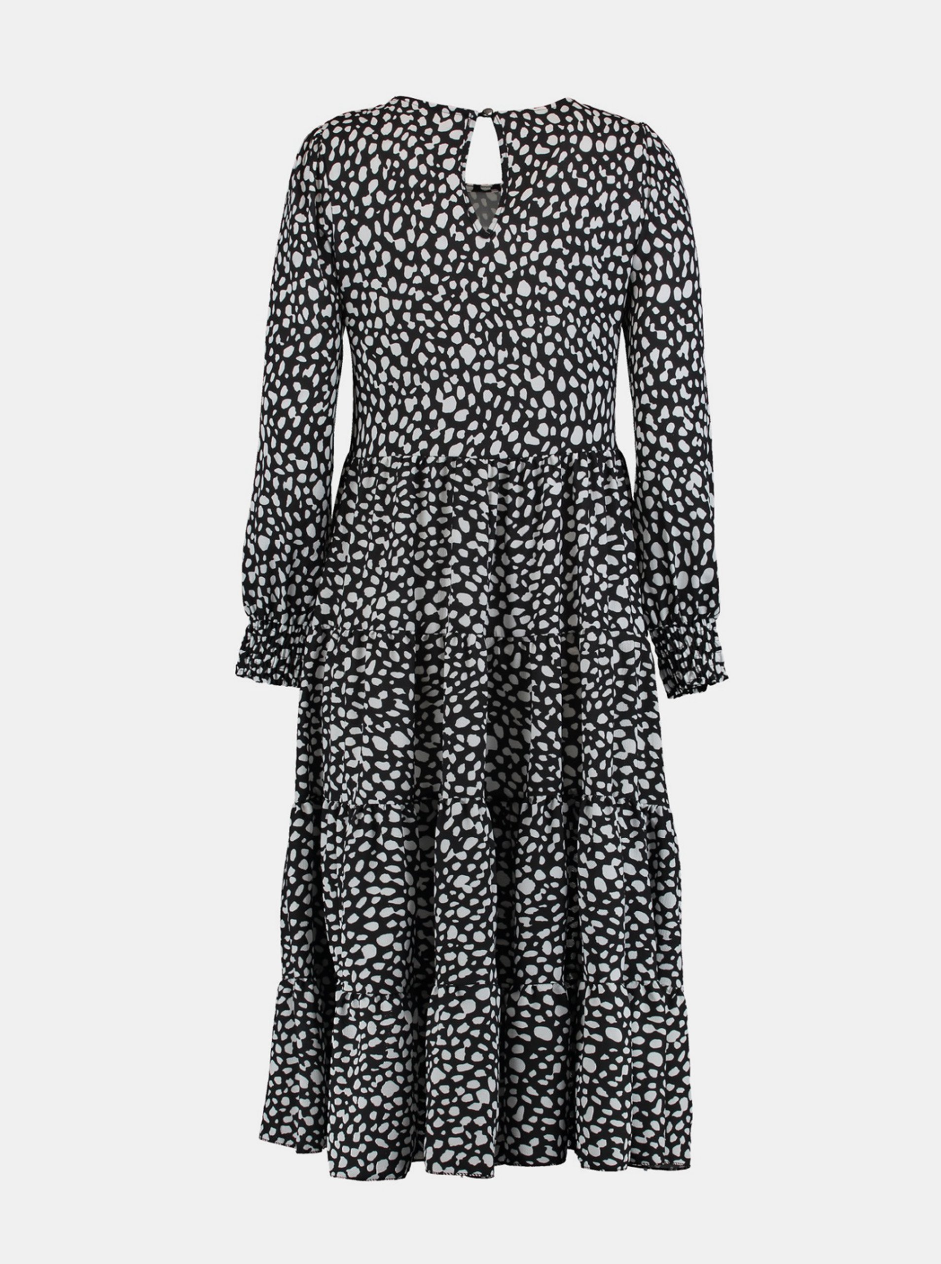 Haily 's Black Patterned Midishats Hailys - Femei