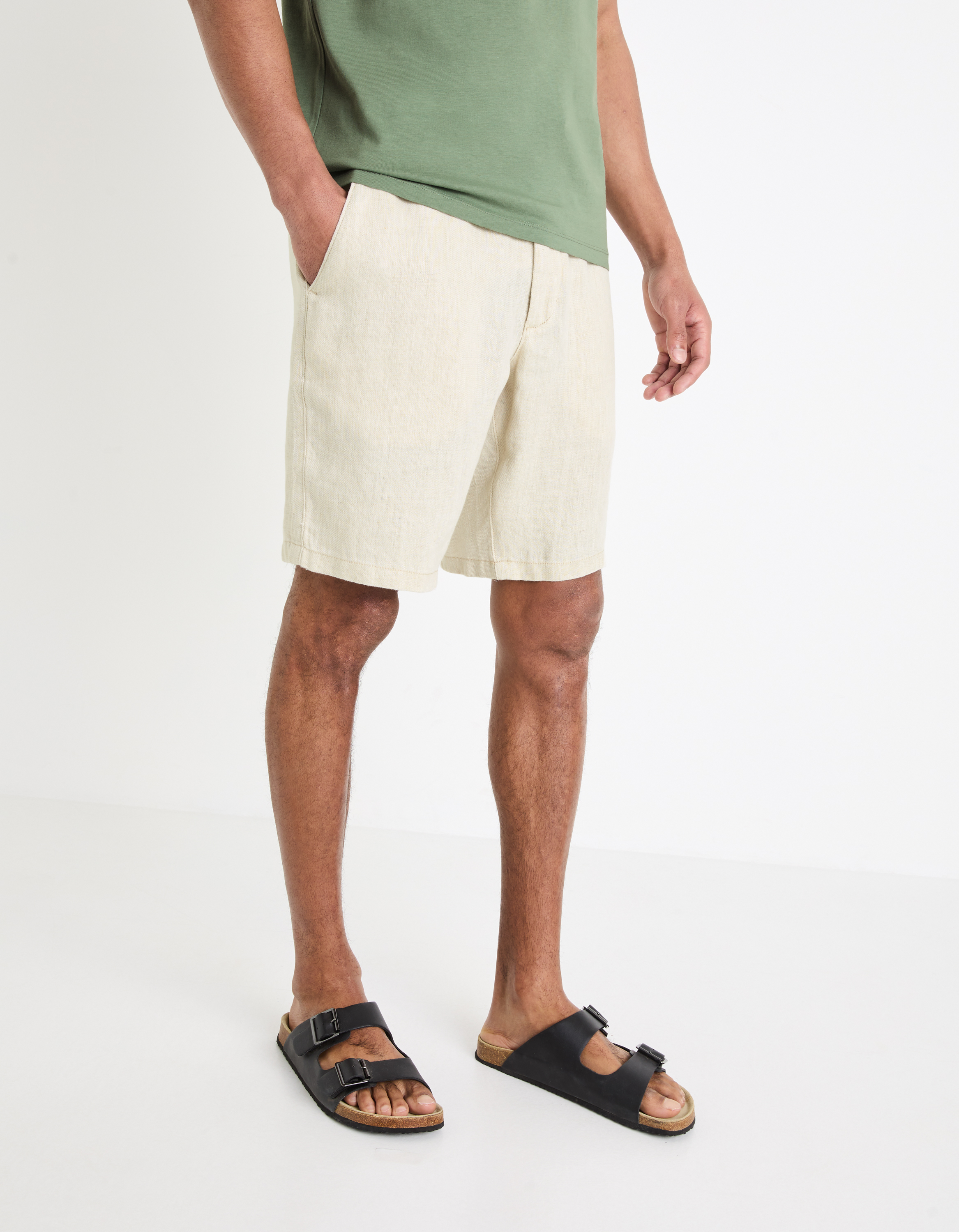 Celio Linen Shorts Dolinusbm - Men's