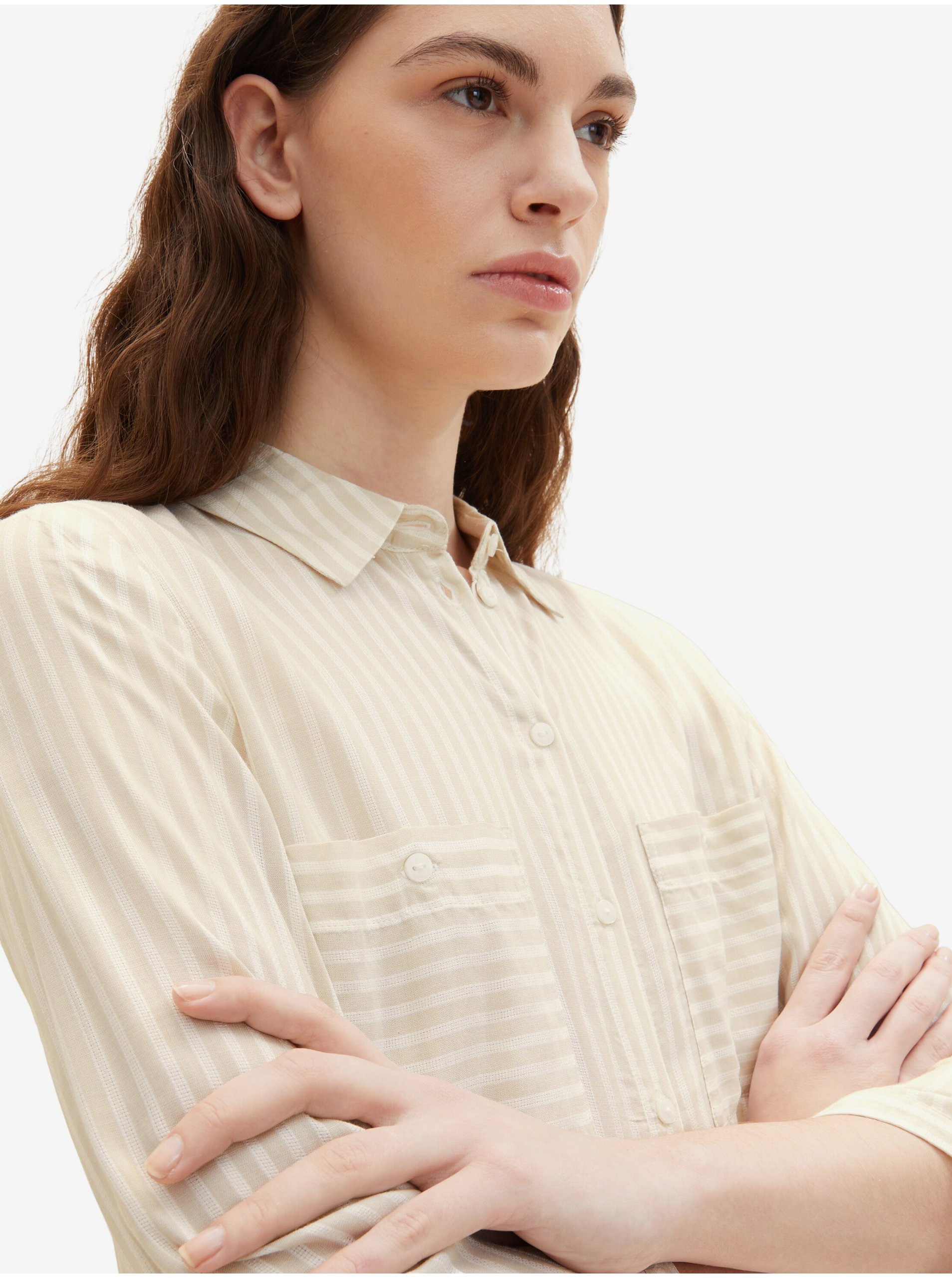 Marimi curvy pentru femei Tom Tailor - bej