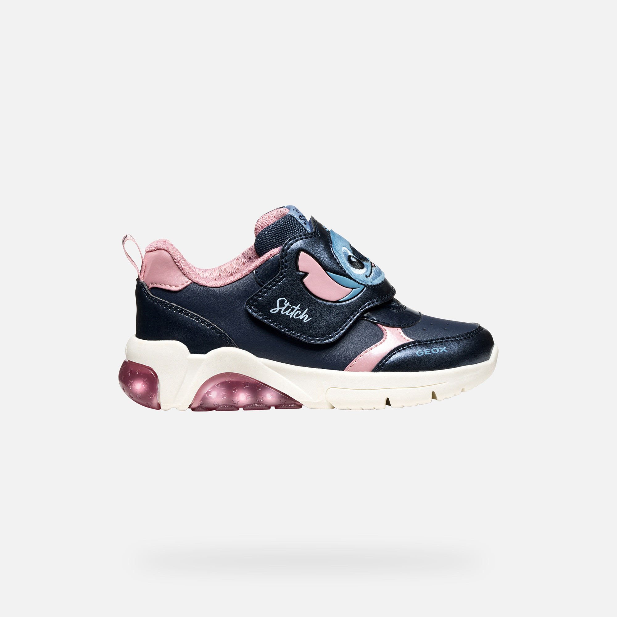 Dark Blue Girls' Geox Fadinlight Sneakers - Girls