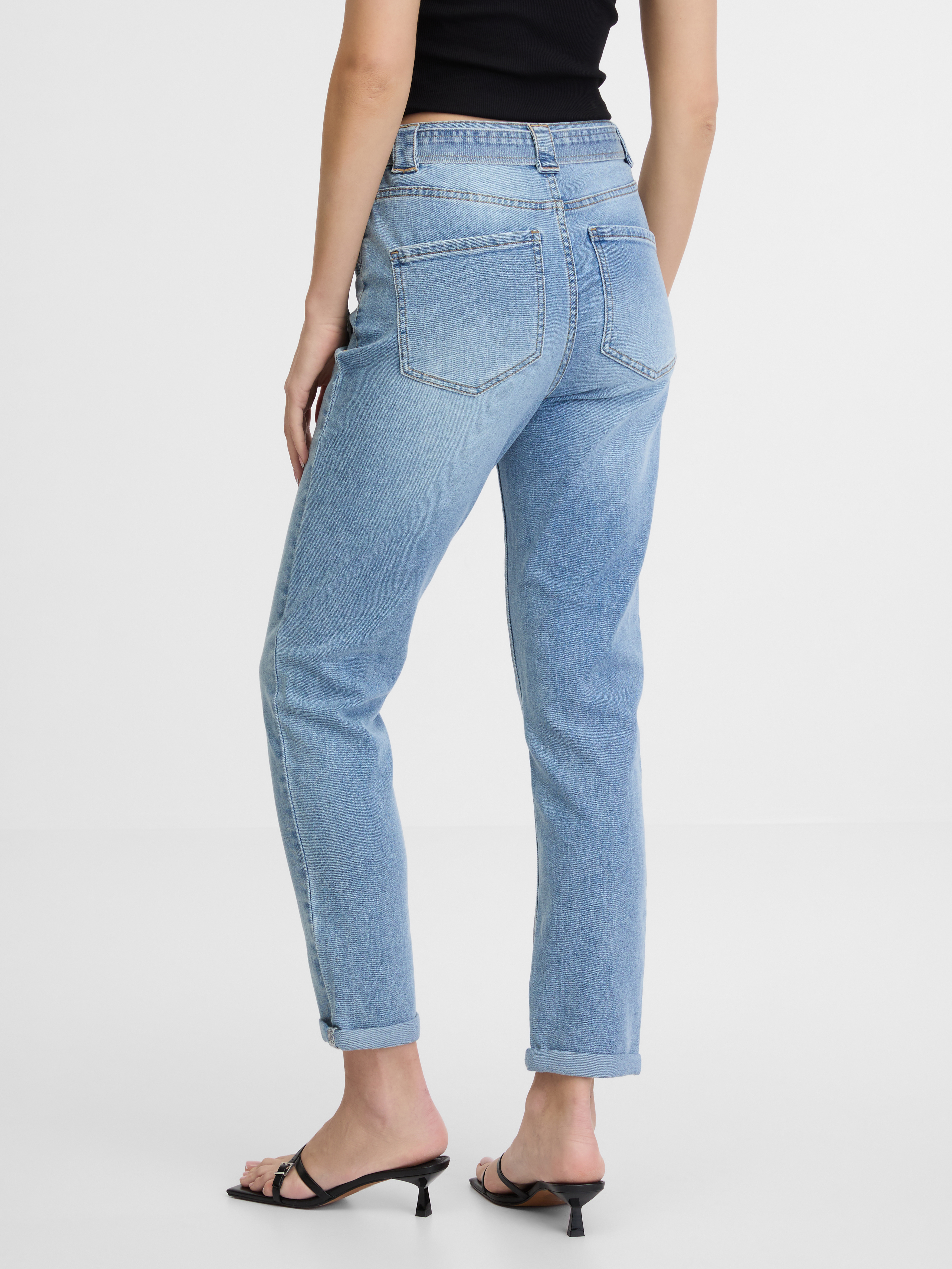 Orsay Light blue women's boyfriend jeans - Women's