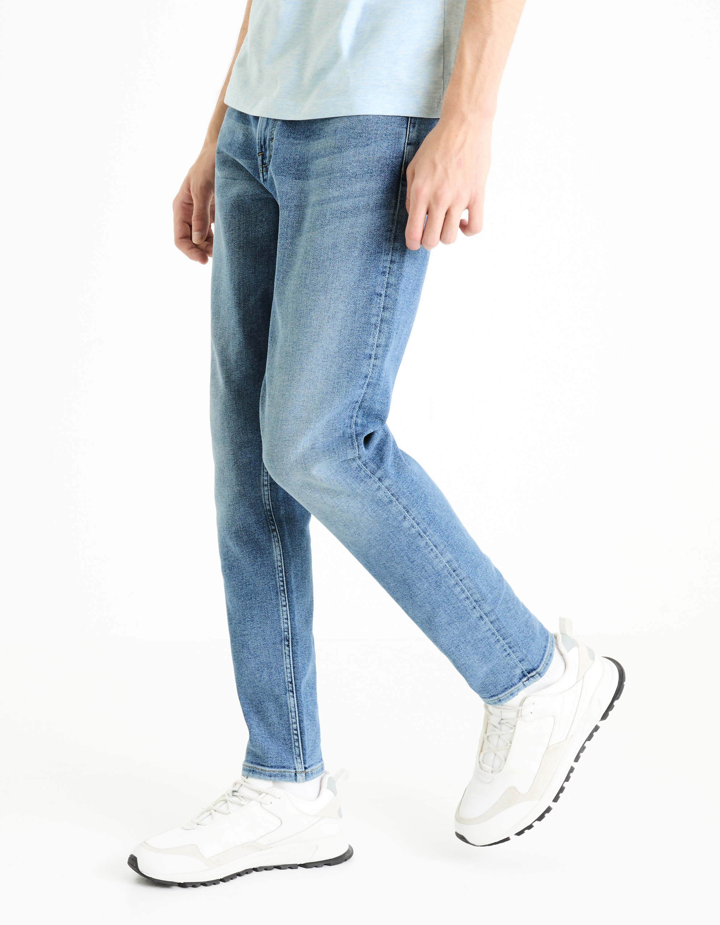 Slim fit pentru barbati Celio - albastru
