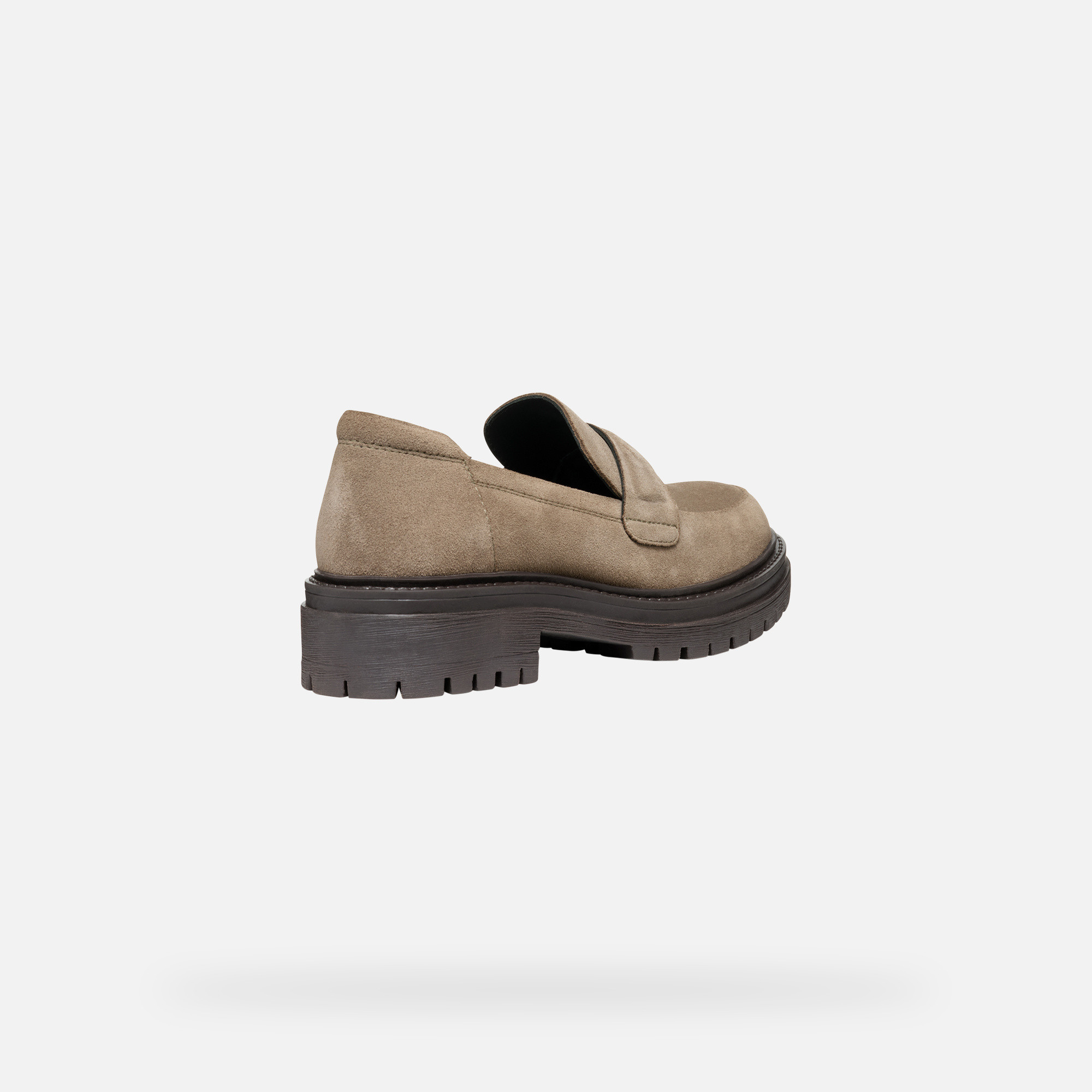 Beige women&#039;s moccasins Geox Iridea - Women&#039;s