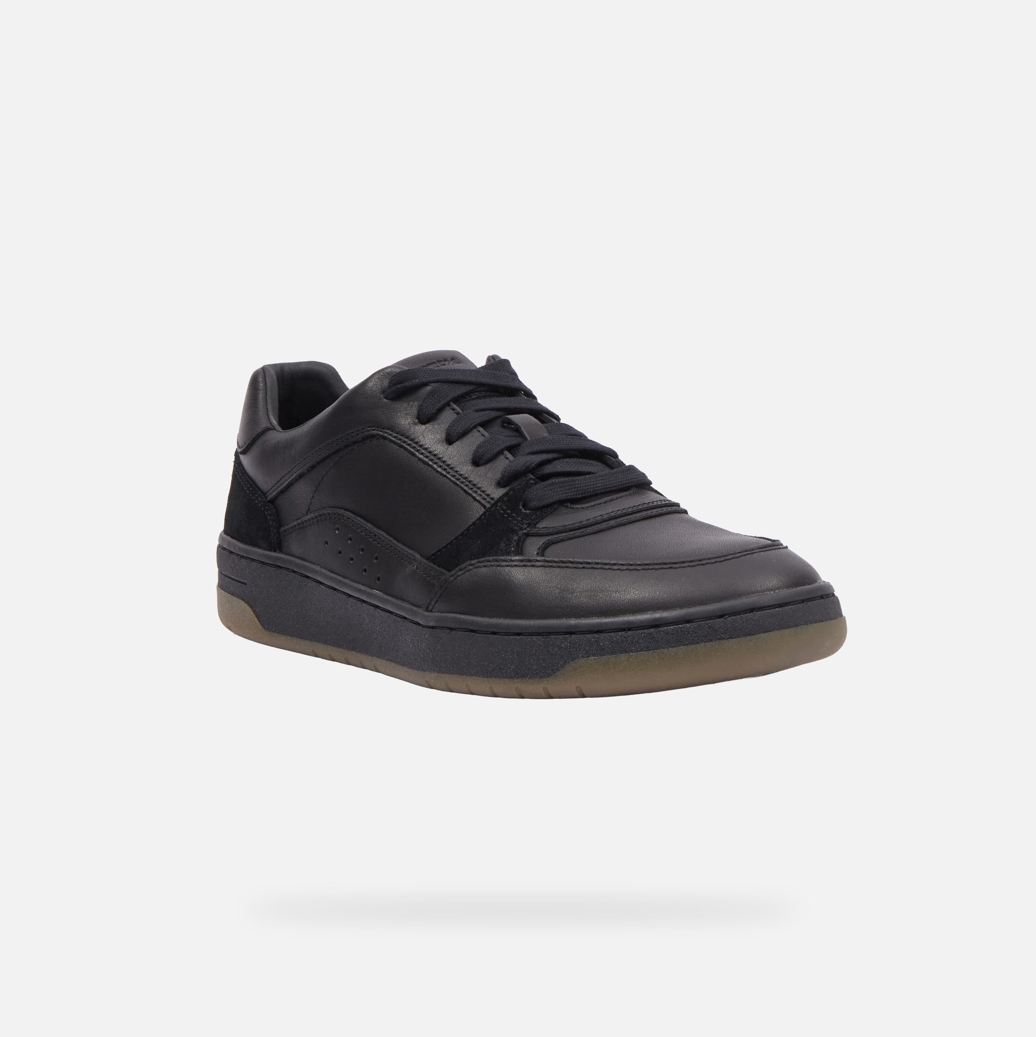 Black men's sneakers Geox Sedral Court - Men's