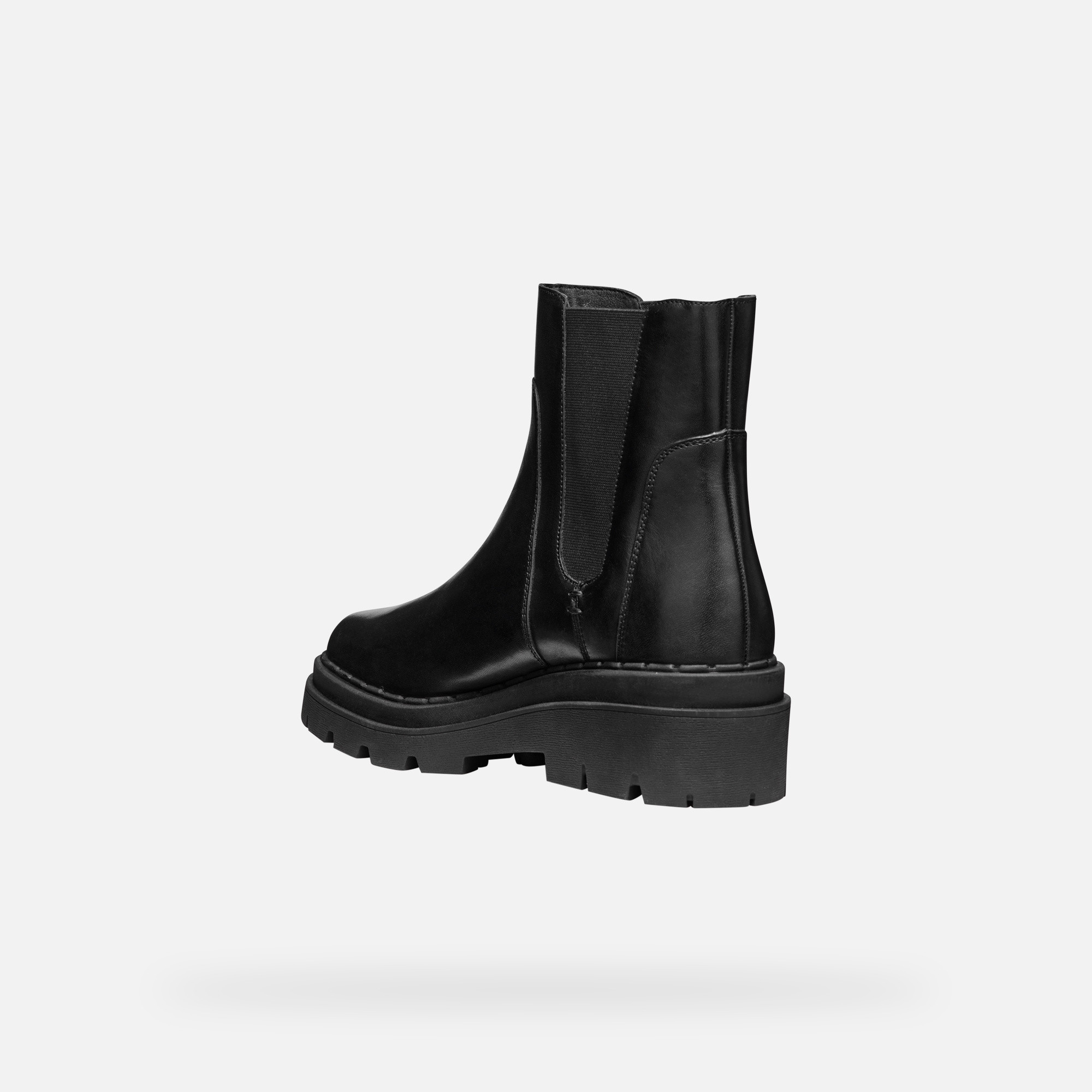 Black women's ankle boots Geox Felleny - Women's