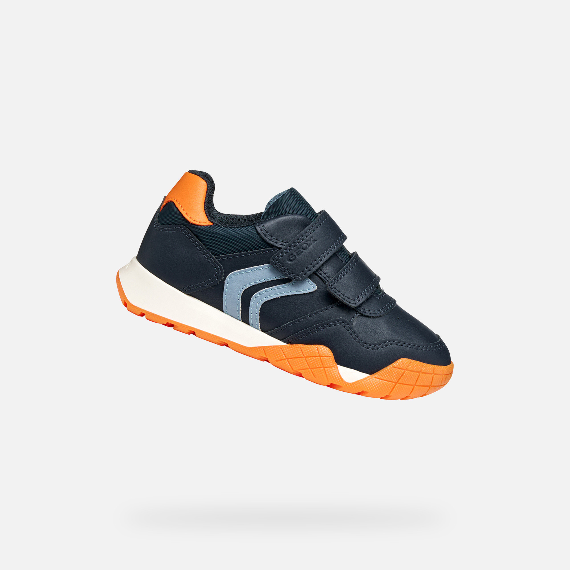 Dark blue boys sneakers Geox Rann-e - Boys