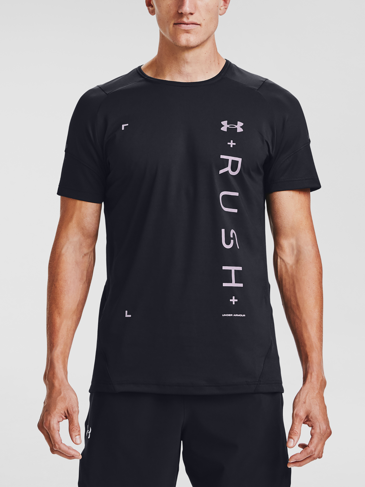 Under Armour UA RUSH HG 2.0 Graphic SS-BLK T-Shirt