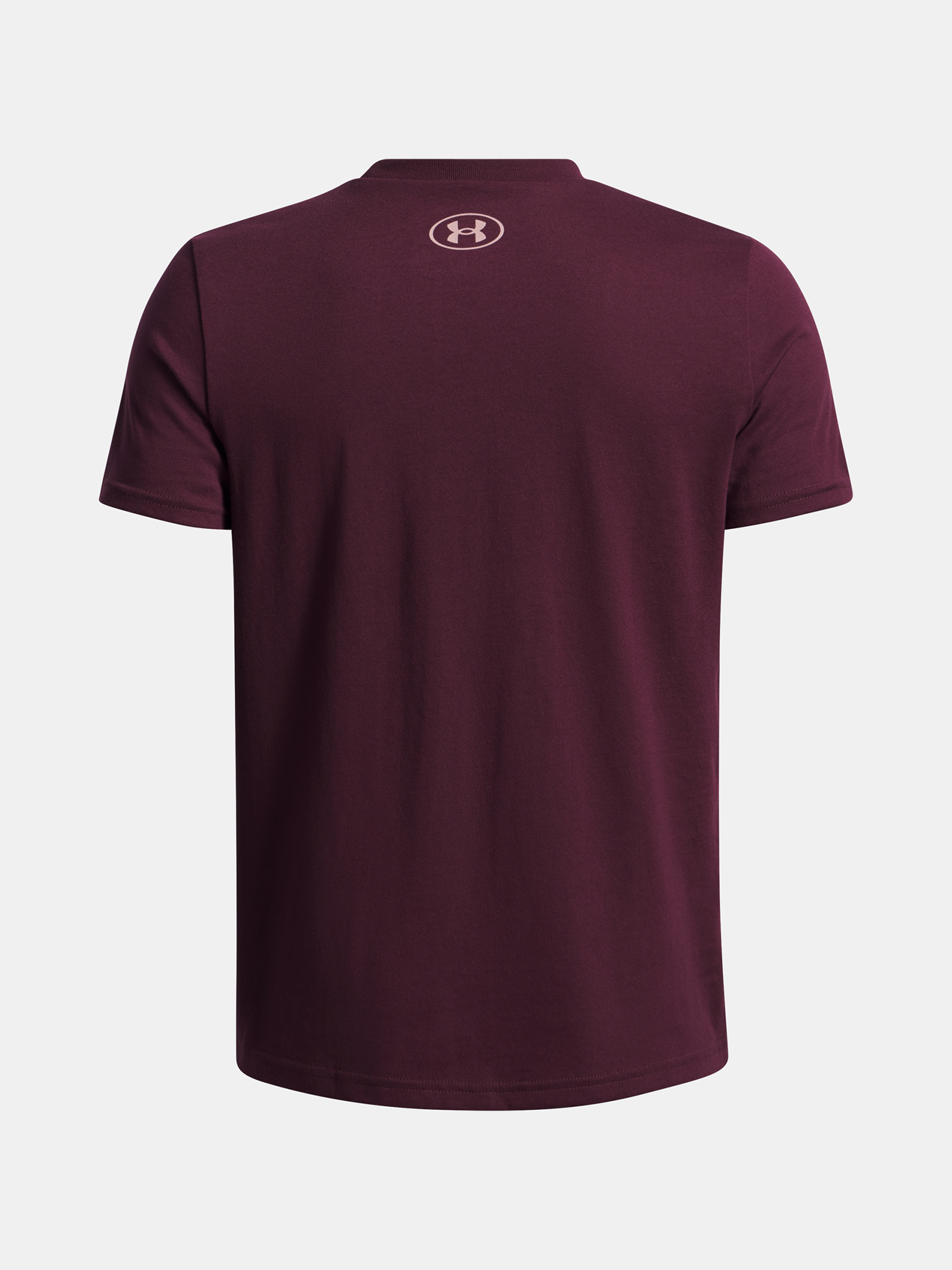 Boys' T-Shirt Under Armour UA B LOGO WORDMARK SS-RED - Boys