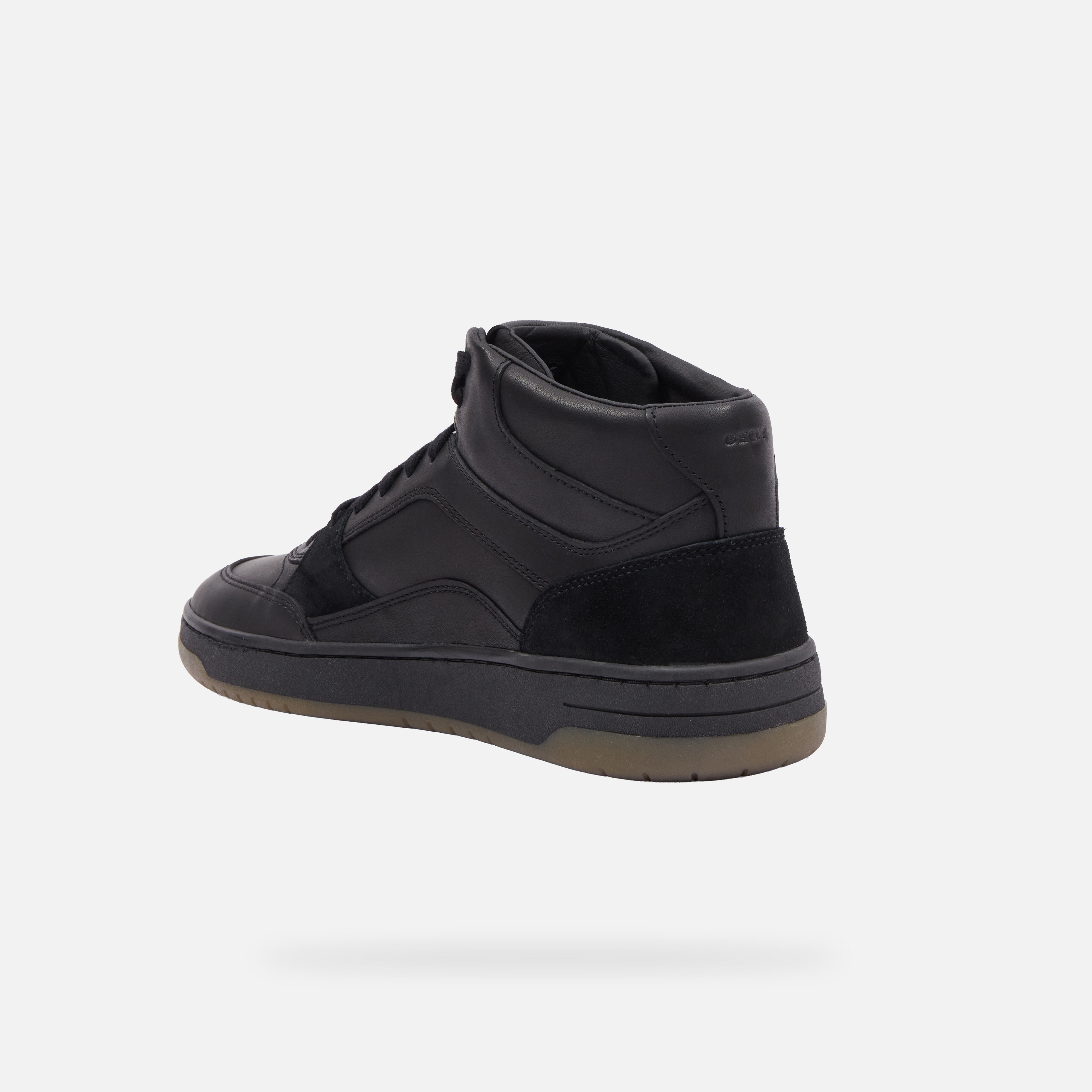 Black men's sneakers Geox Sedral Court - Men's